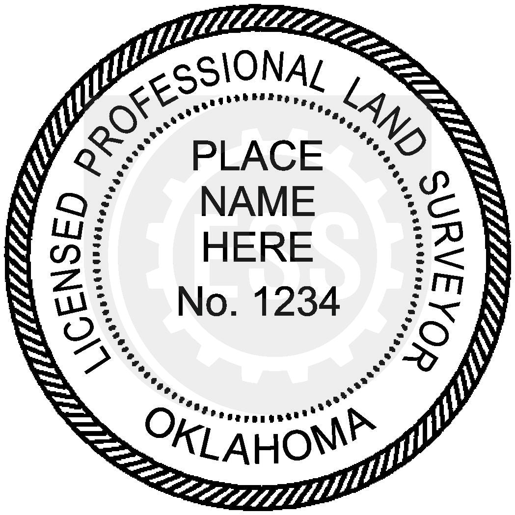 Oklahoma Land Surveyor Seal Setup
