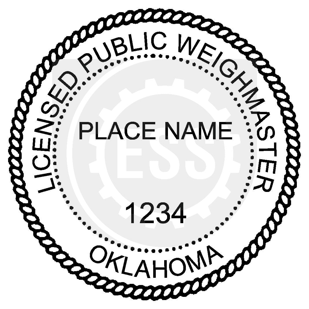 Oklahoma Public Weighmaster Seal Setup