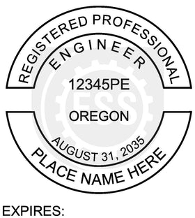 Oregon Engineer Seal Setup