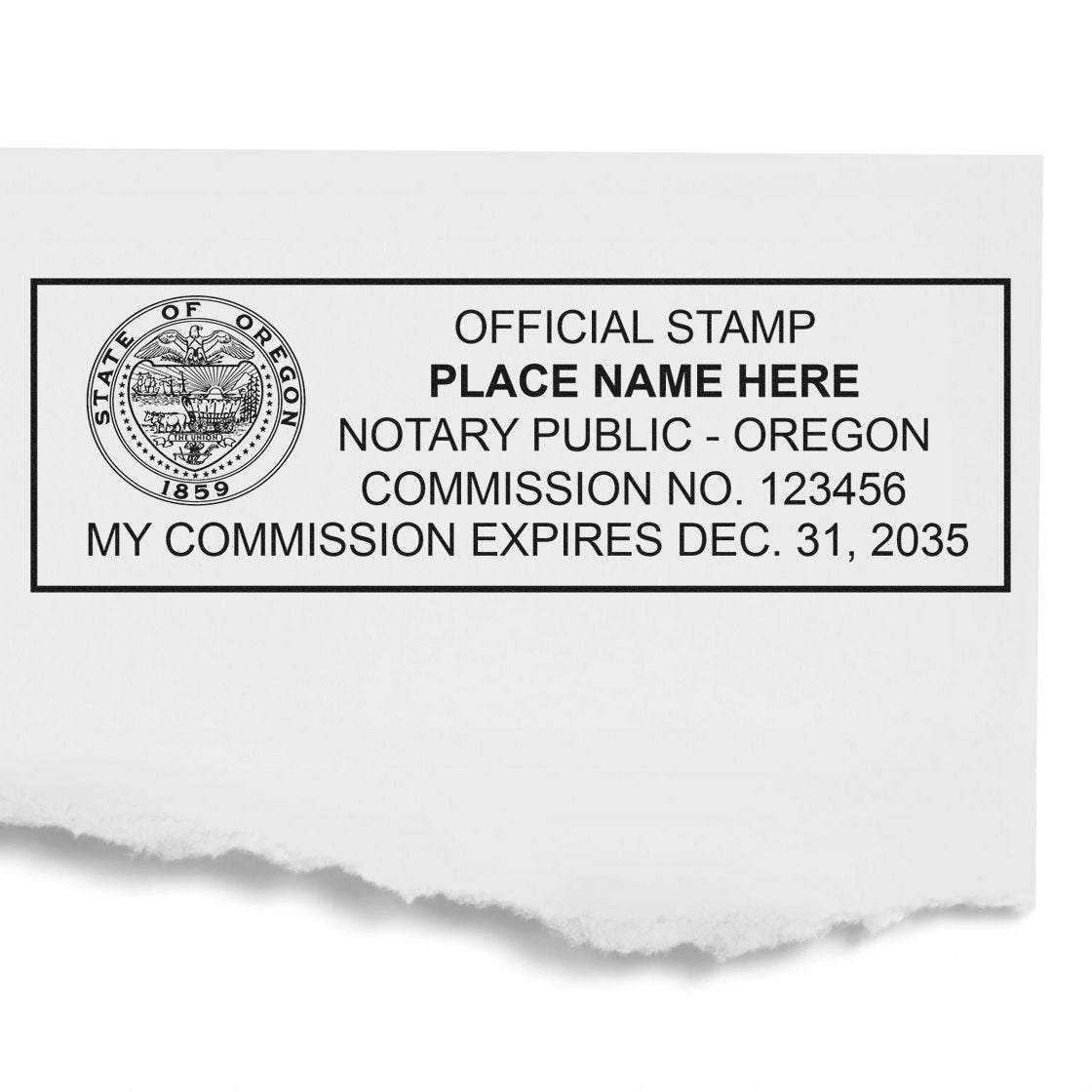 Oregon Notary Kit with Notary Slim Stamps - Engineer Seal Stamps