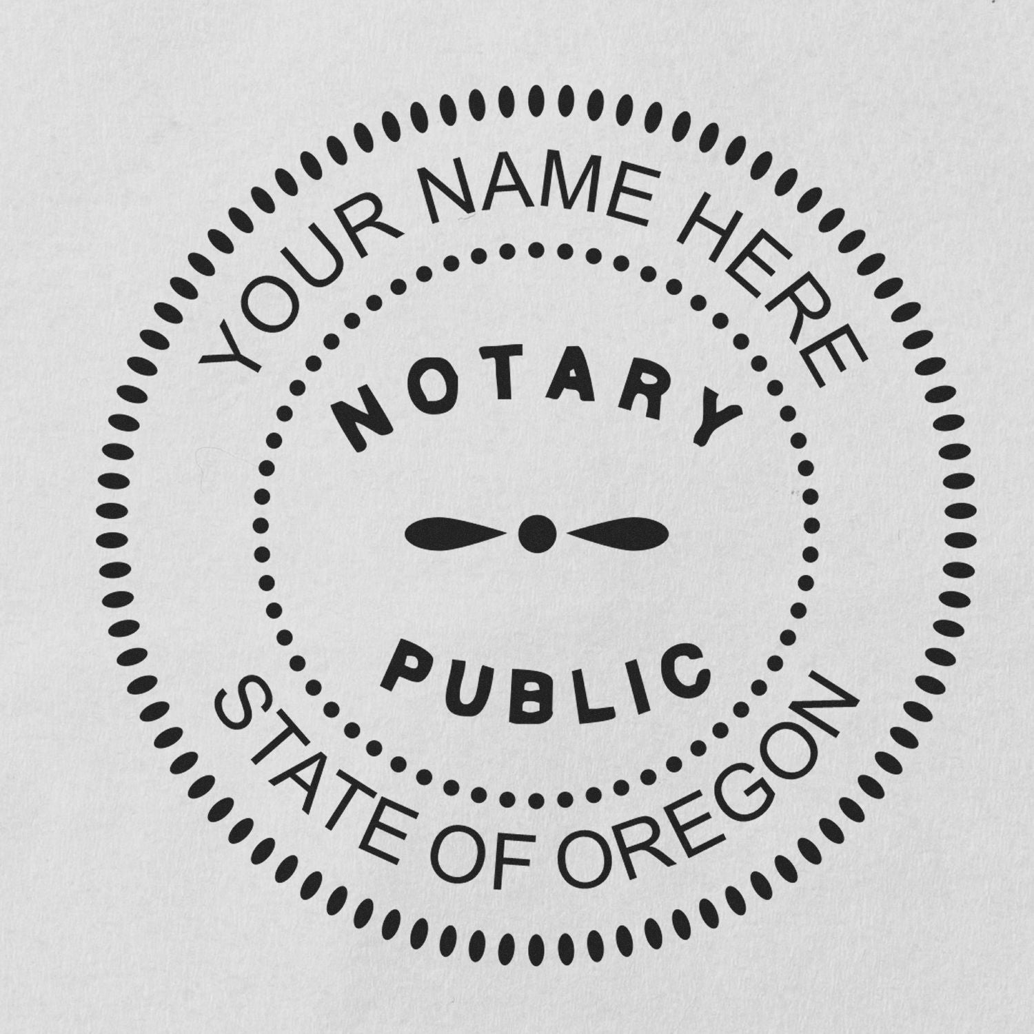 Self Inking Notary Supply Kit for Oregon - Engineer Seal Stamps