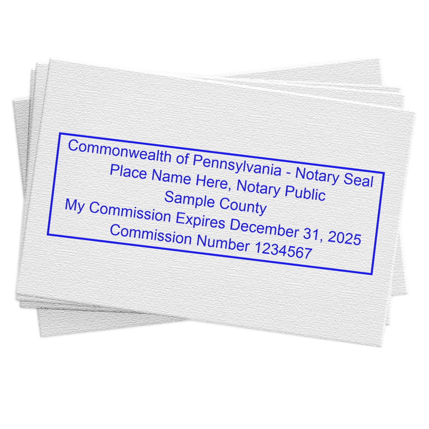 Notary Seal PA and Notary Stamp Pennsylvania Bundle Kit - Engineer Seal Stamps