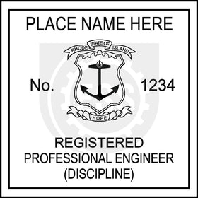 Rhode Island Engineer Seal Setup