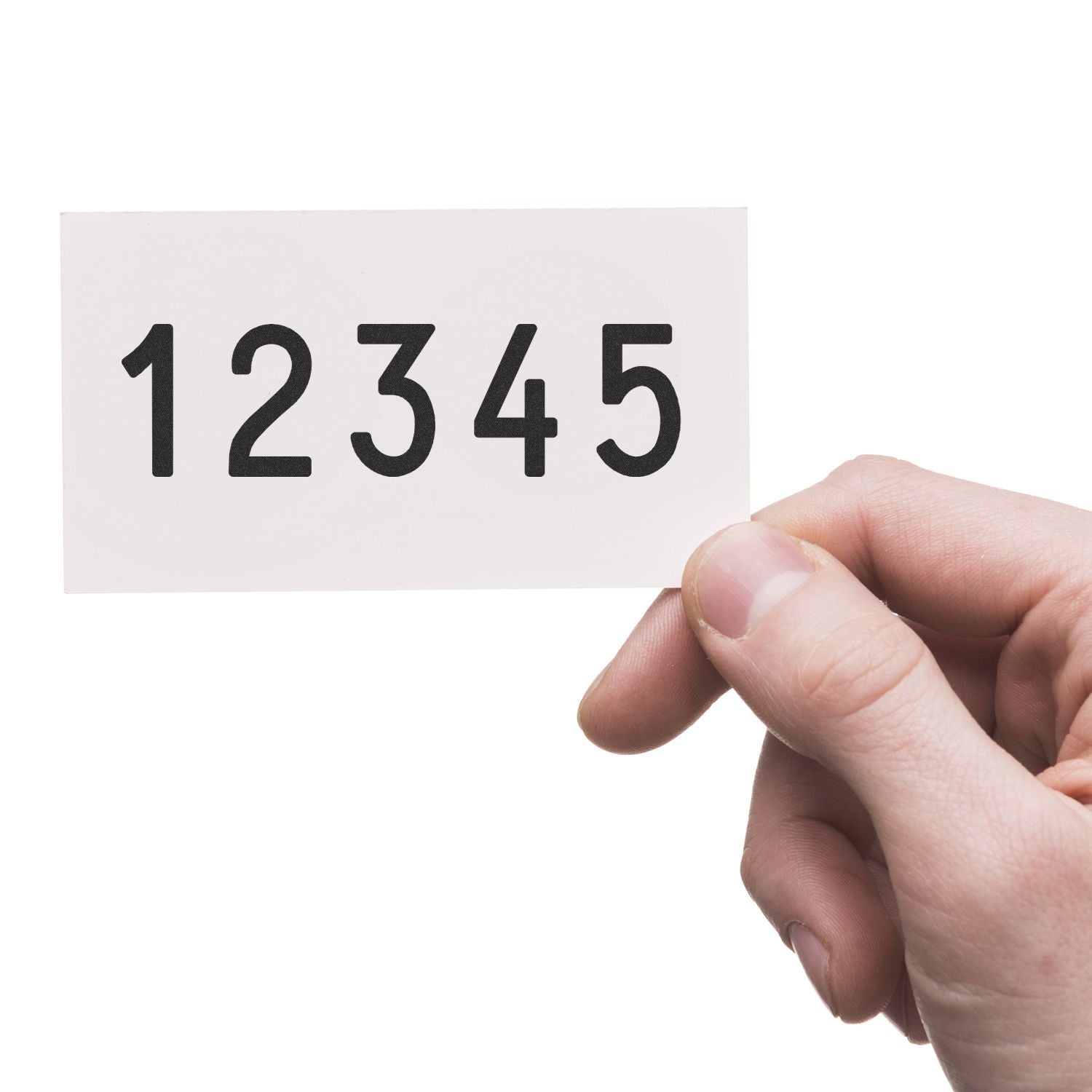 Regular Line Number Stamp 5/16 Character Size - Engineer Seal Stamps