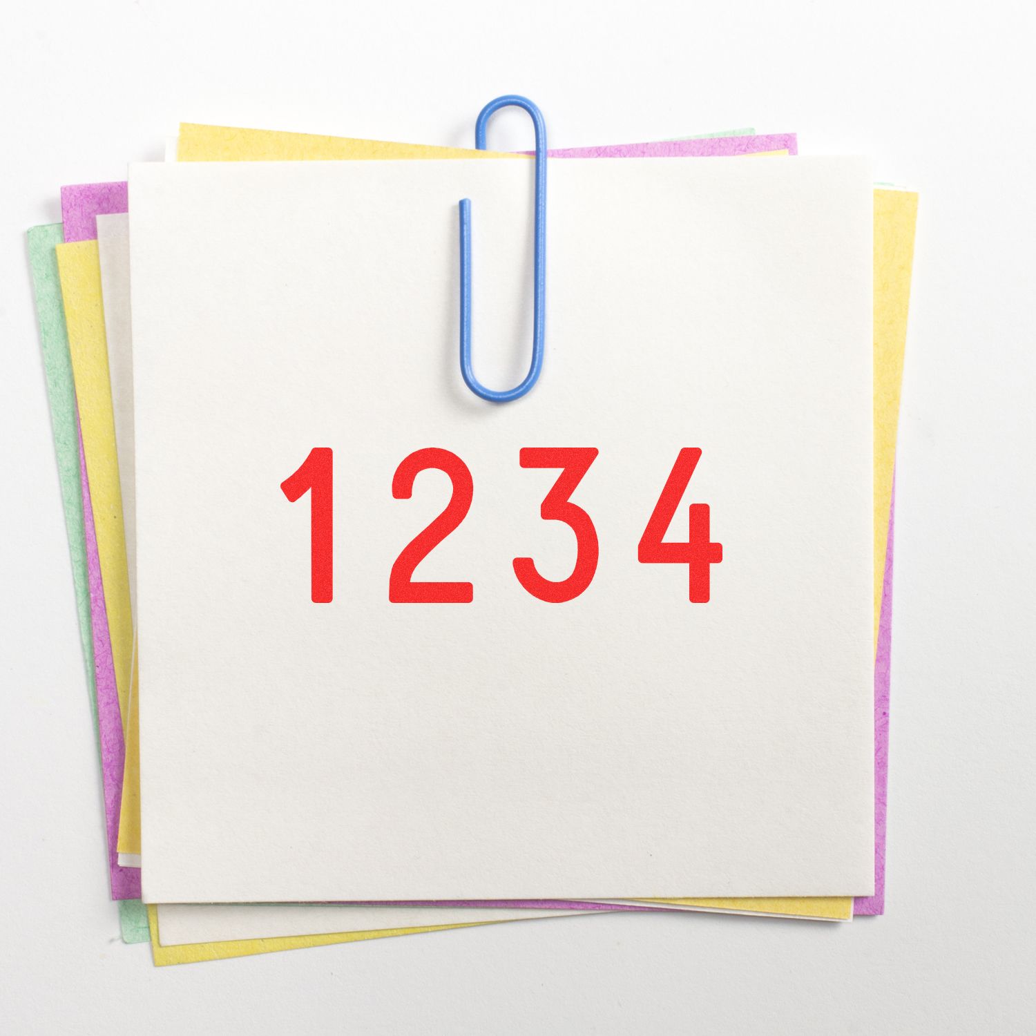 Regular Line Number Stamp 5/16 Character Size - Engineer Seal Stamps