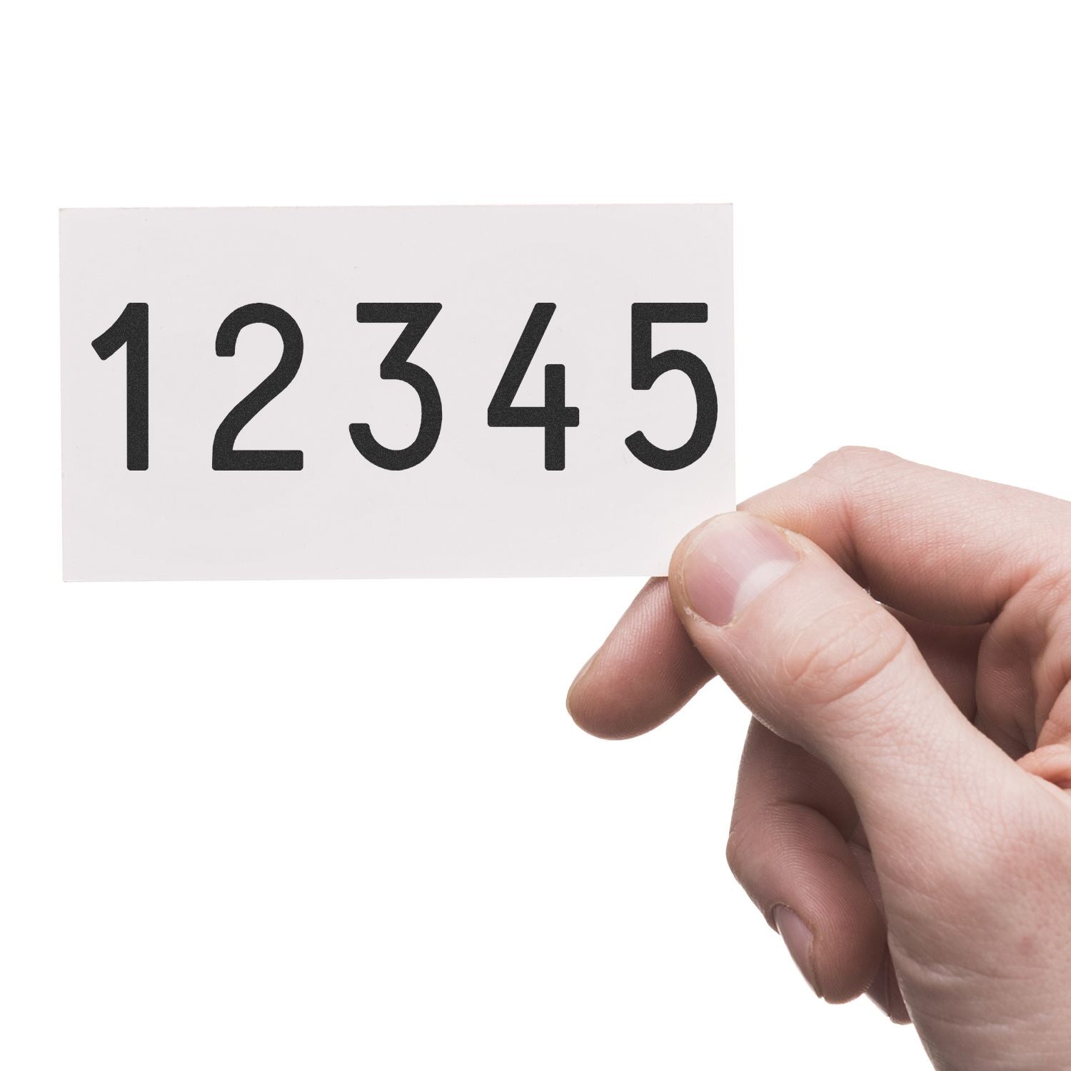 Regular Line Number Stamp 7/16 Character Size - Engineer Seal Stamps