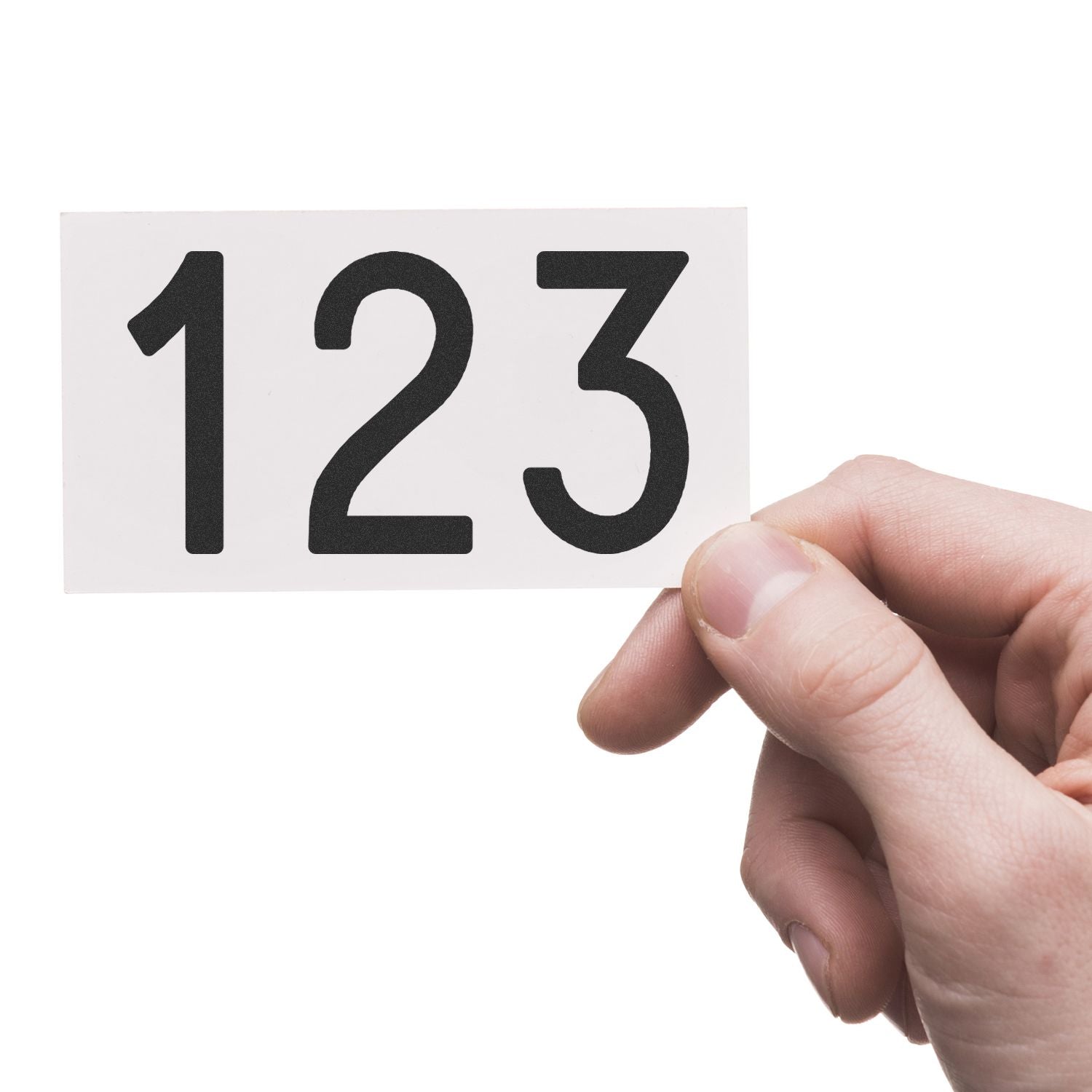 Regular Line Number Stamp 11/16 Character Size - Engineer Seal Stamps