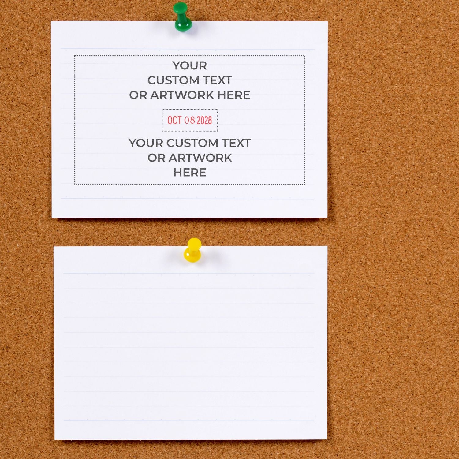 Shiny Heavy Duty Date Stamp 2-1/2 x 4-1/2 - Engineer Seal Stamps