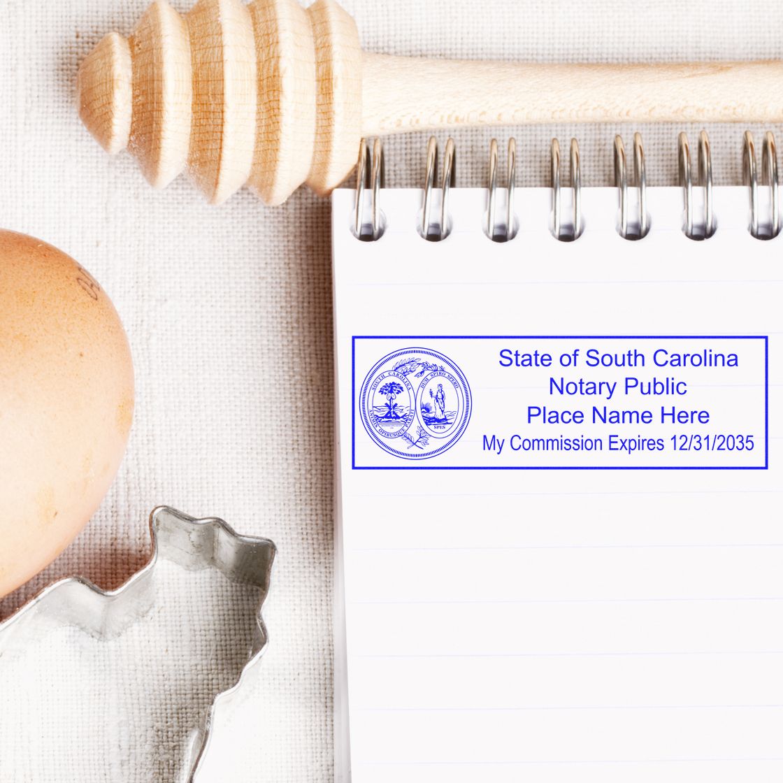 Notary Seal SC and Notary Stamp South Carolina Bundle Kit - Engineer Seal Stamps