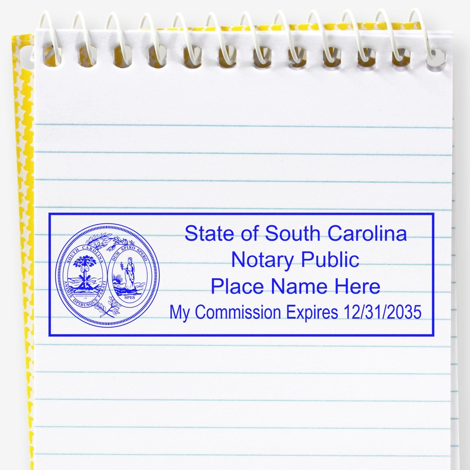 MaxLight Pre-Inked Notary Stamp Package for South Carolina - Engineer Seal Stamps