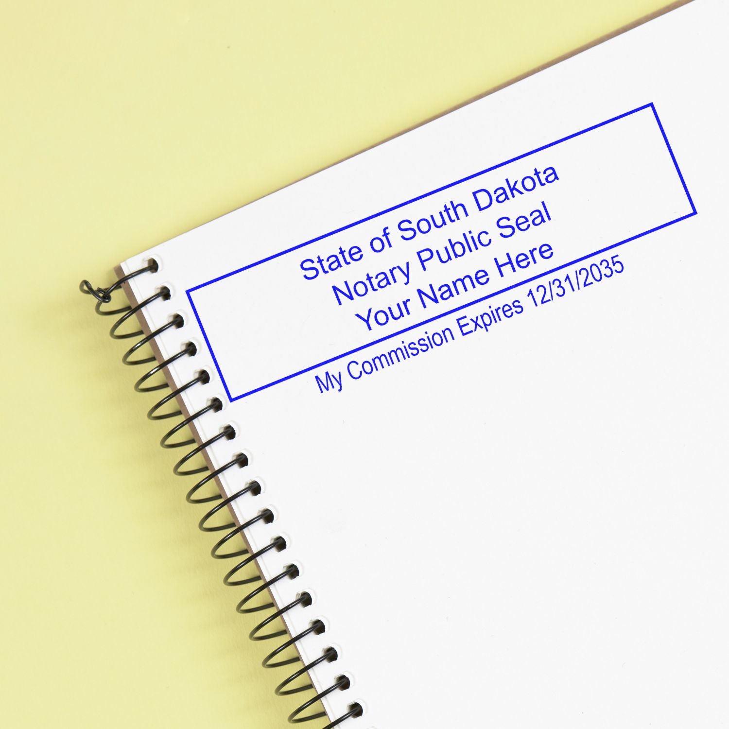 South Dakota Notary Kit with Notary Slim Stamps - Engineer Seal Stamps
