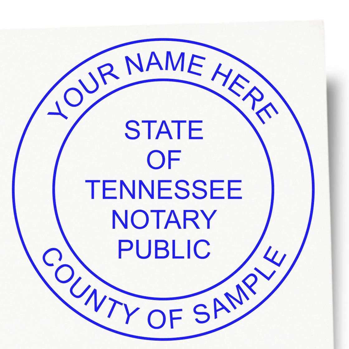 Self Inking Notary Supply Kit for Tennessee - Engineer Seal Stamps