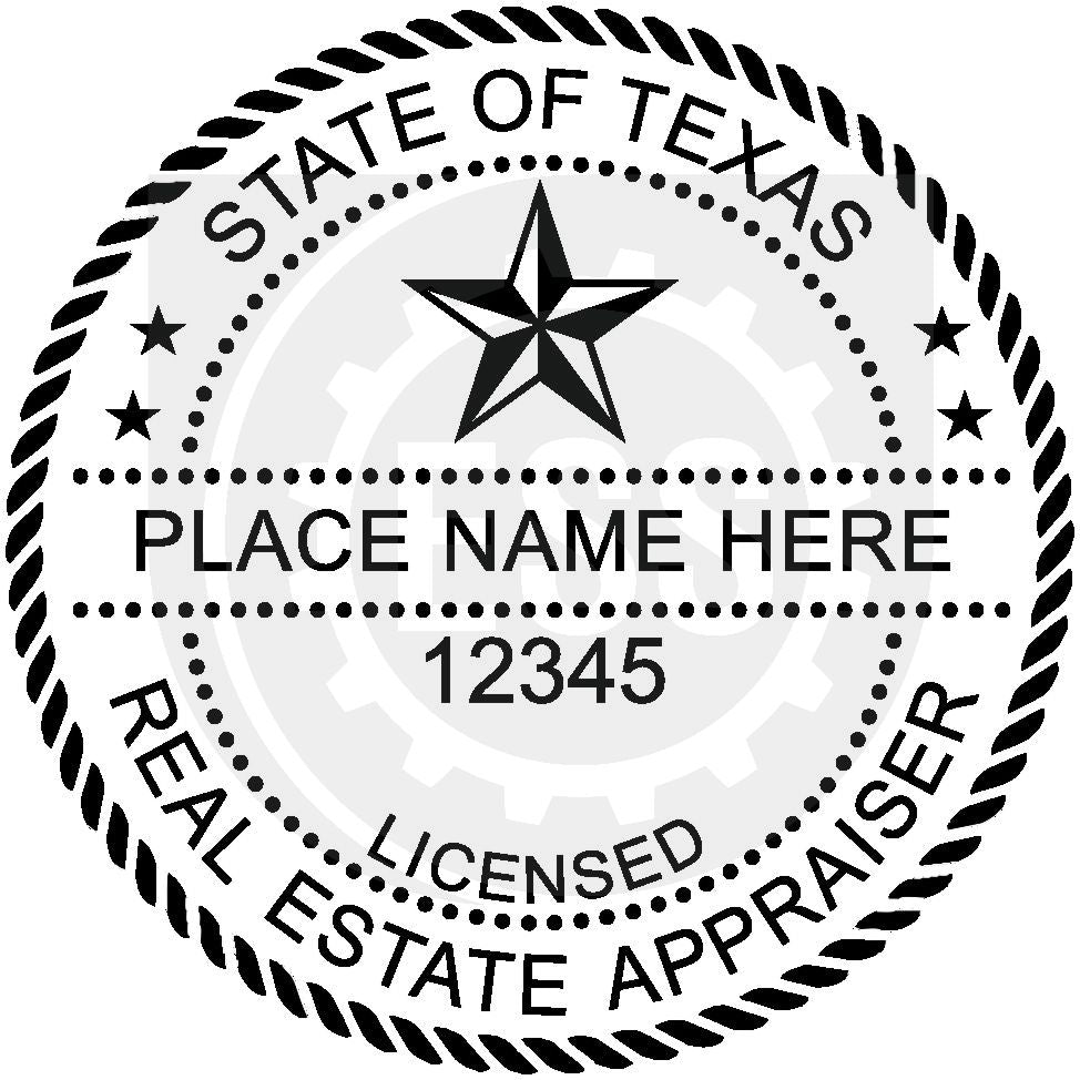 Texas Real Estate Appraiser Seal Setup