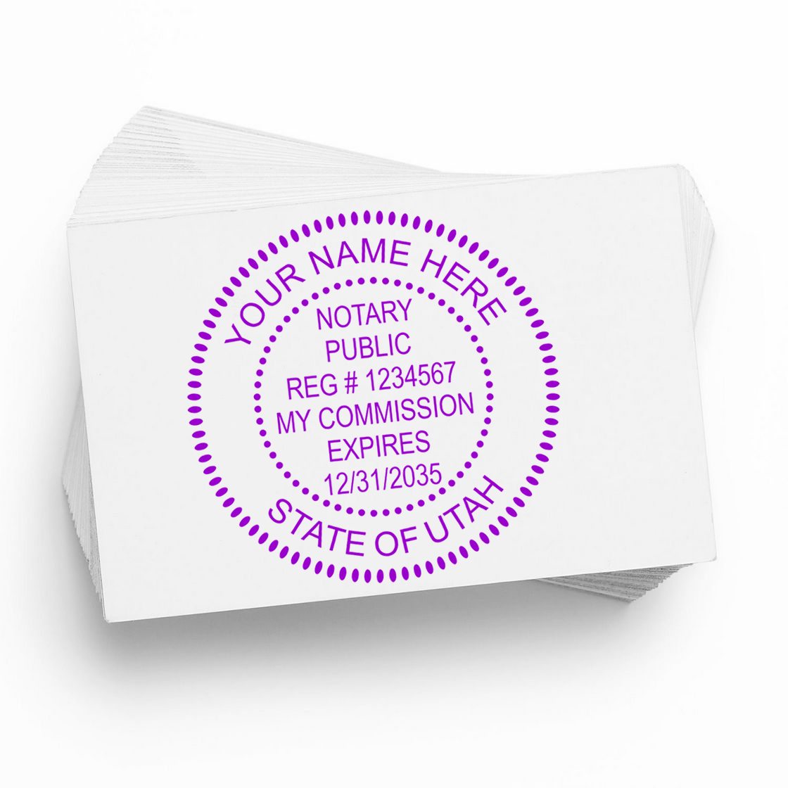 MaxLight Notary Stamp Kit for Utah - Engineer Seal Stamps