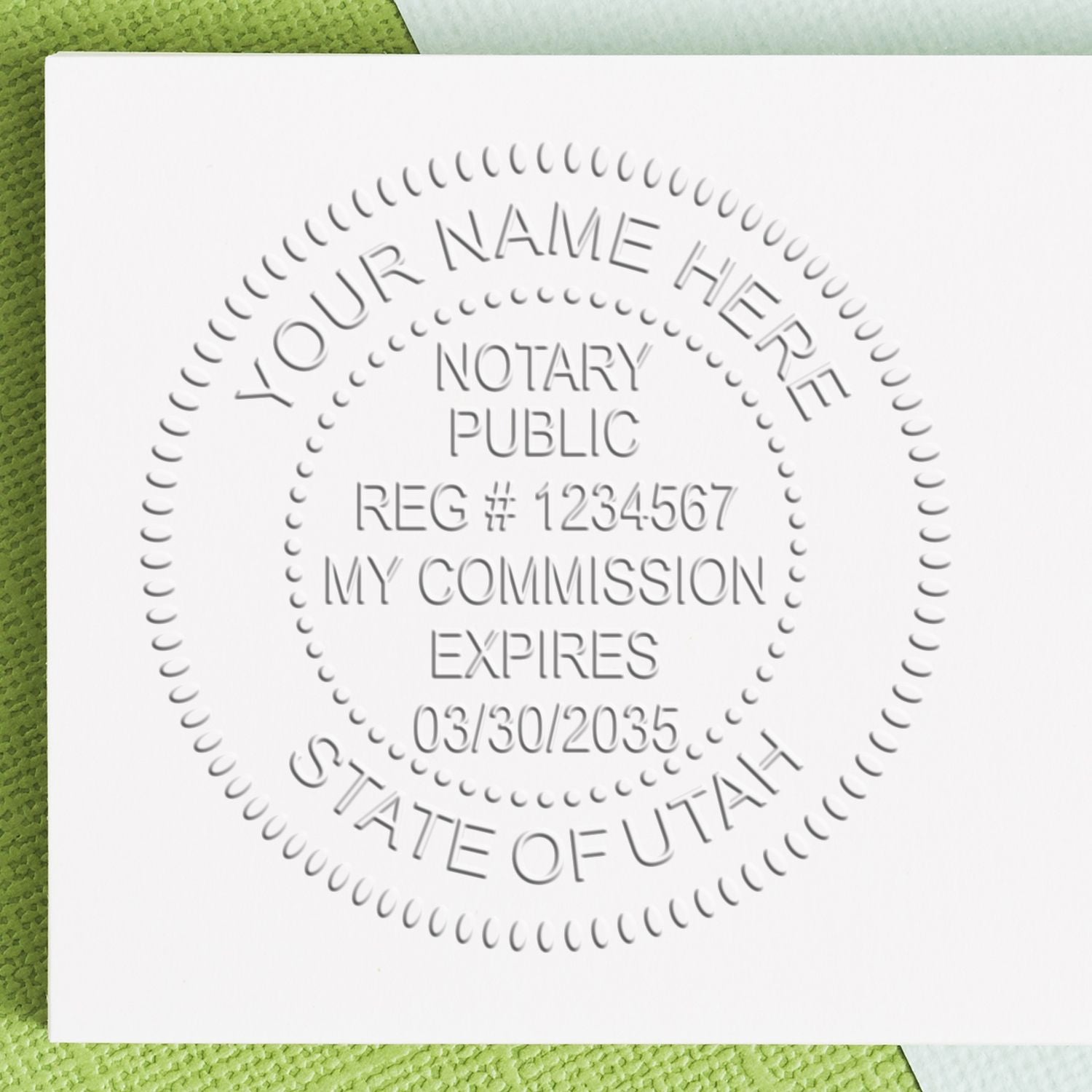 Utah Notary Stamp and Seal Value Kit - Engineer Seal Stamps
