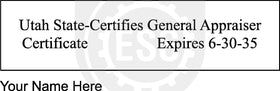 Utah Real Estate Appraiser Seal Setup