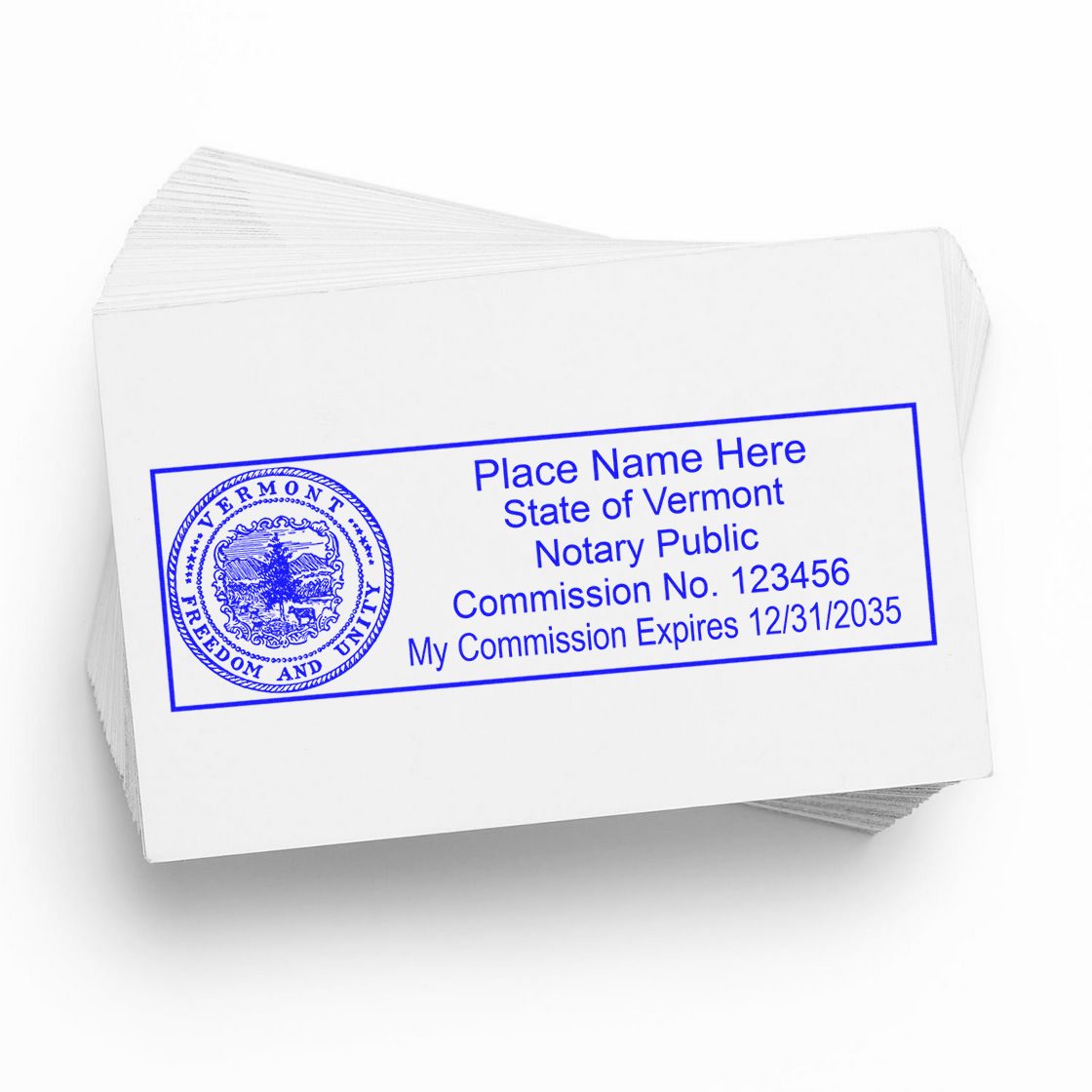 Vermont Notary Stamp and Seal Value Kit - Engineer Seal Stamps