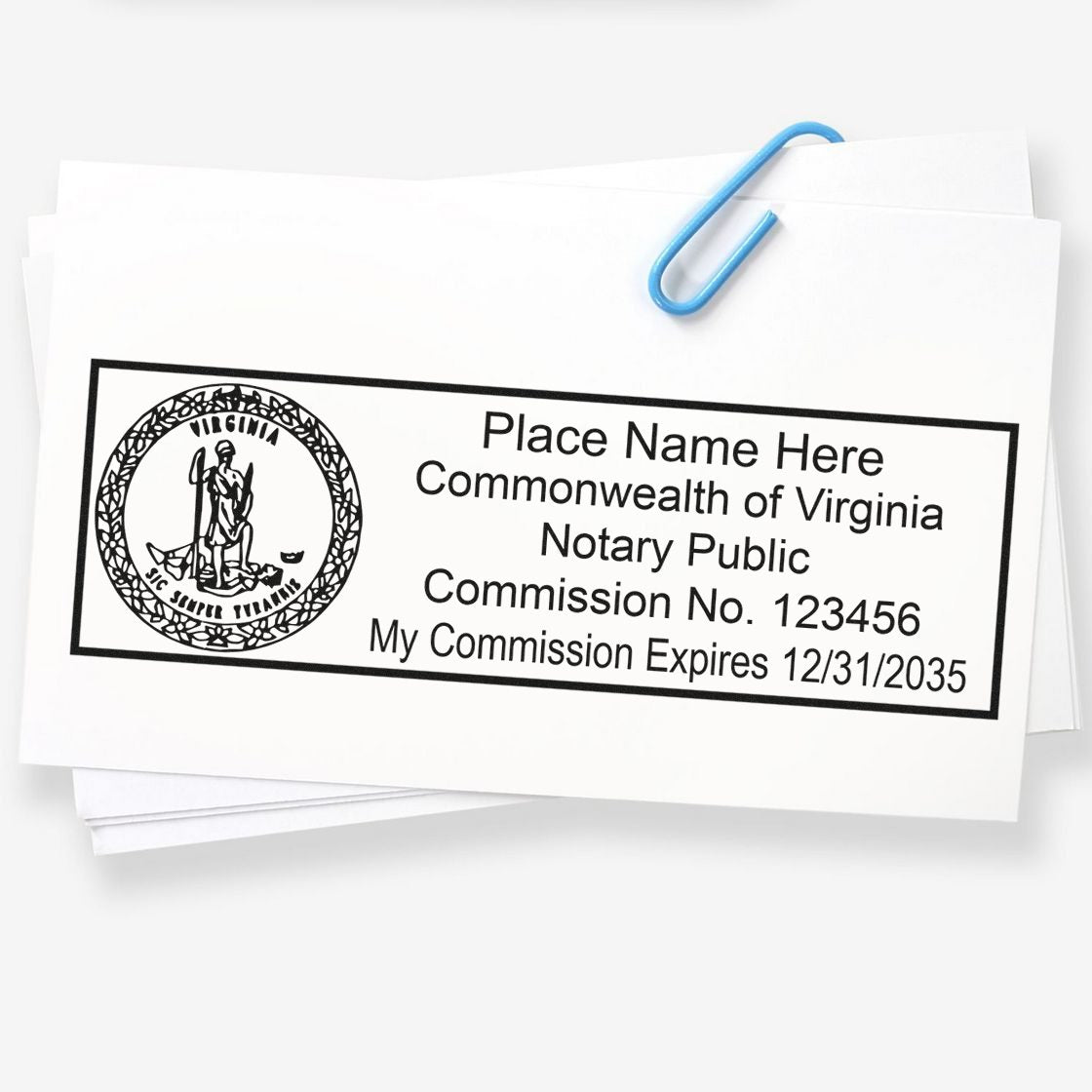VA Notary Seal and VA Notary Stamp Kit for Virginia Notaries