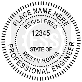 West Virginia Engineer Seal Setup