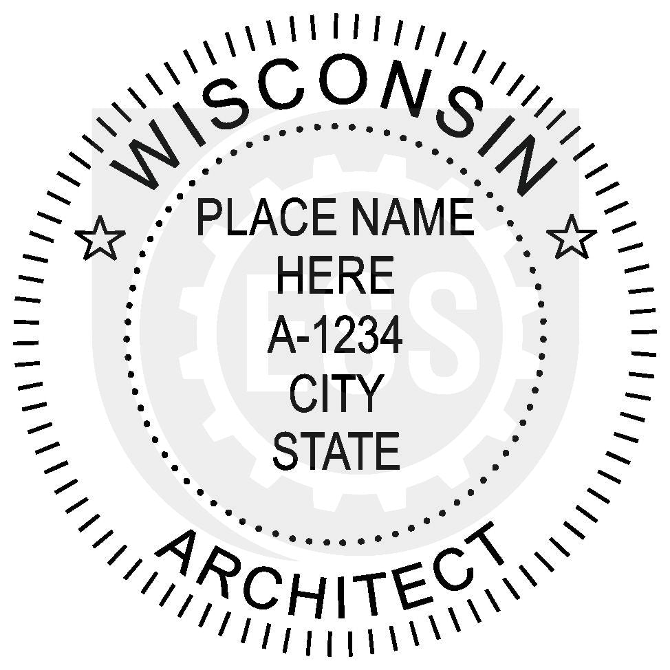 Wisconsin Archtiect Seal Setup