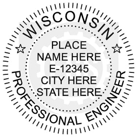 Wisconsin Engineer Seal Setup