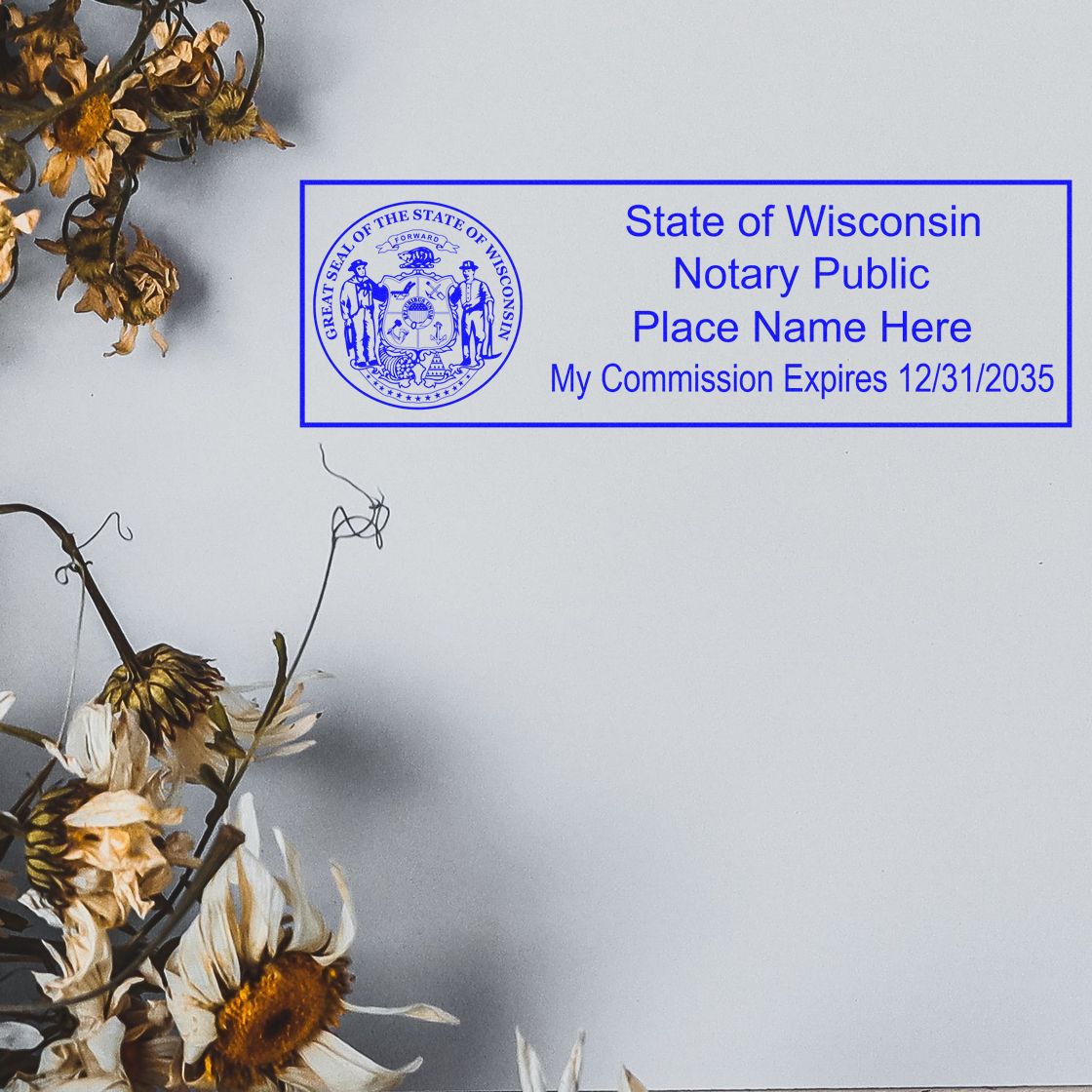 Wisconsin Notary Stamp and Seal Value Kit - Engineer Seal Stamps
