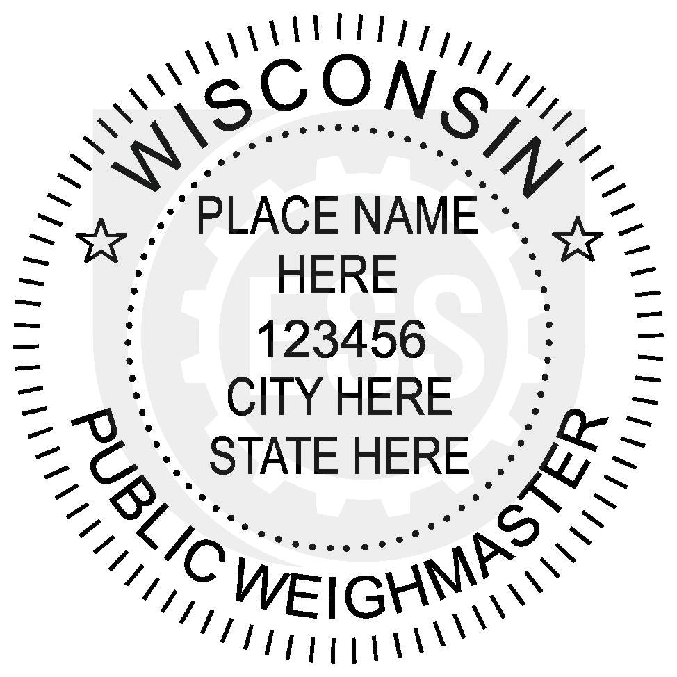 Wisconsin Public Weighmaster Seal Setup