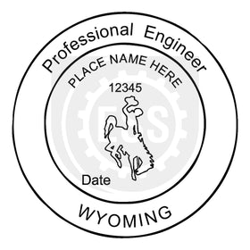 Wyoming Engineer Seal Setup