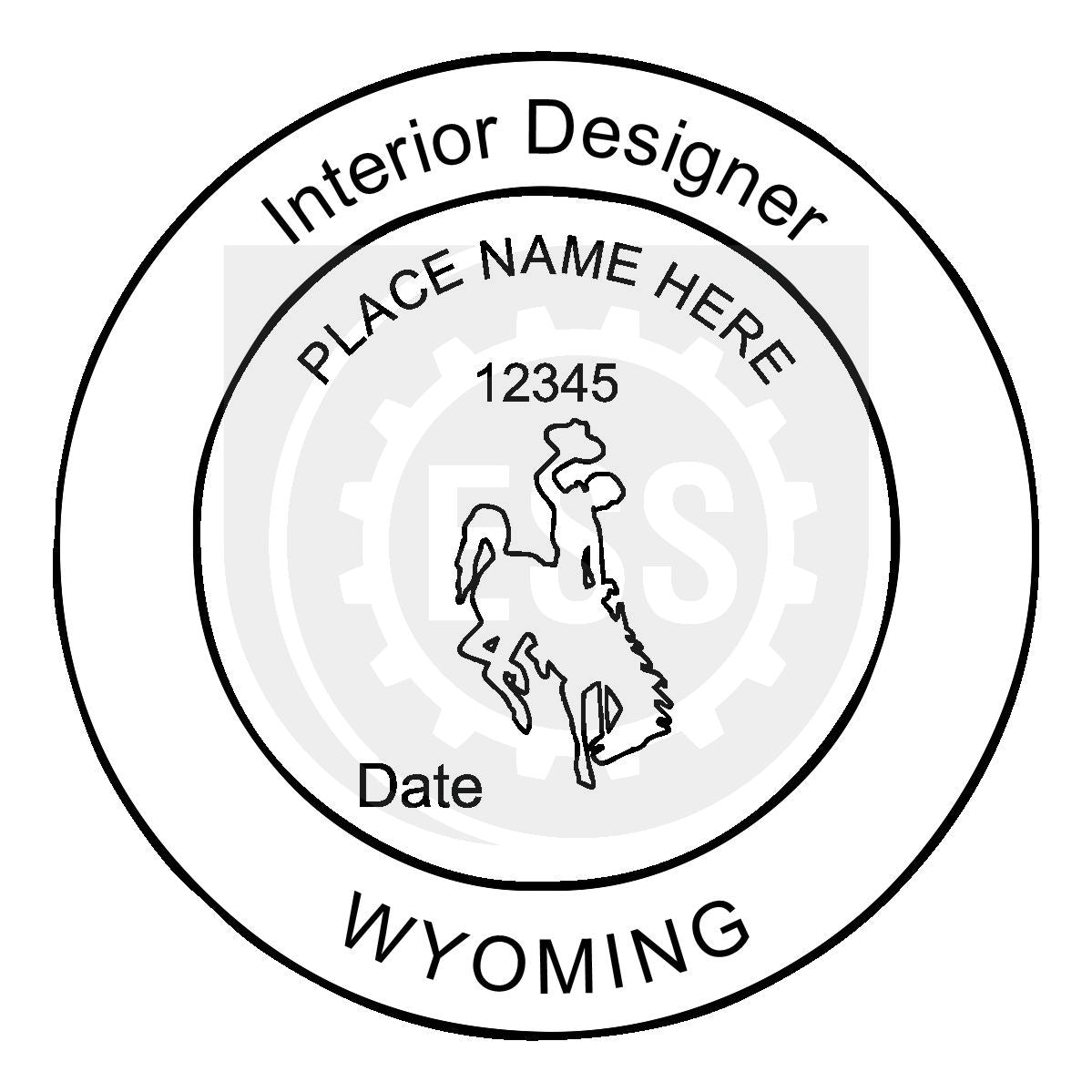 Wyoming Interior Designer Seal Setup