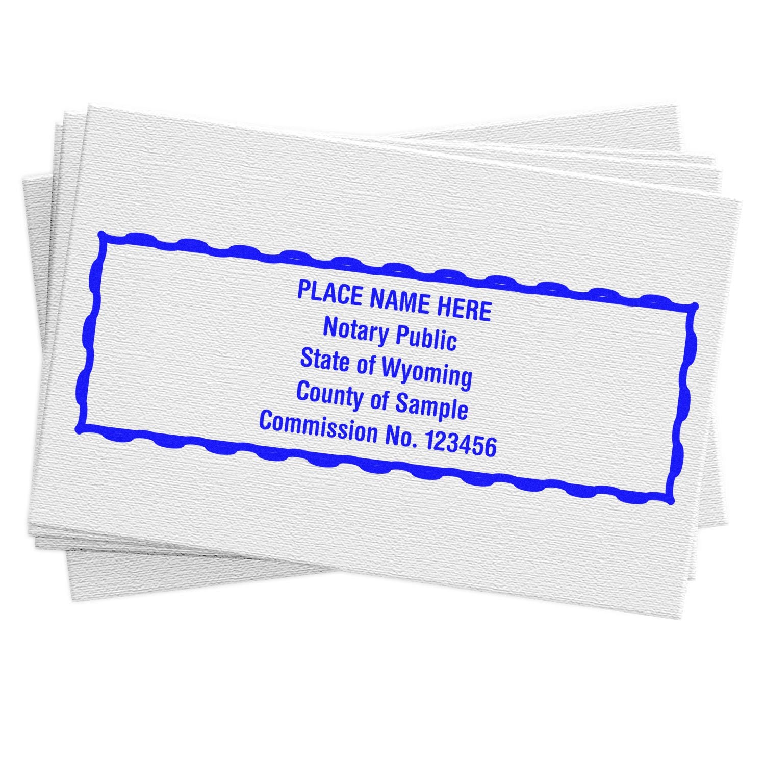 Wyoming Self Inking Notary Starter Kit - Engineer Seal Stamps