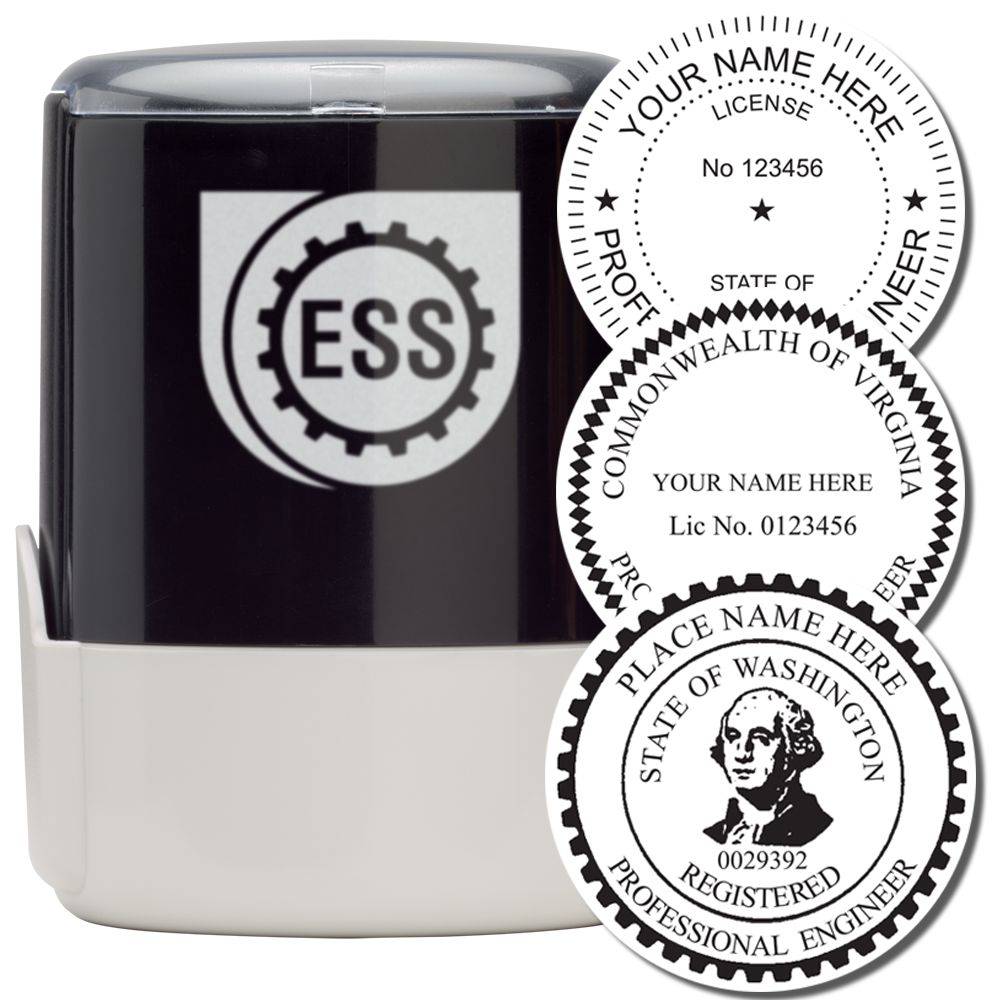 Self Inking Engineer Stamp of Seal featuring a professional design, ideal for official documents, certifications, and engineering approvals.