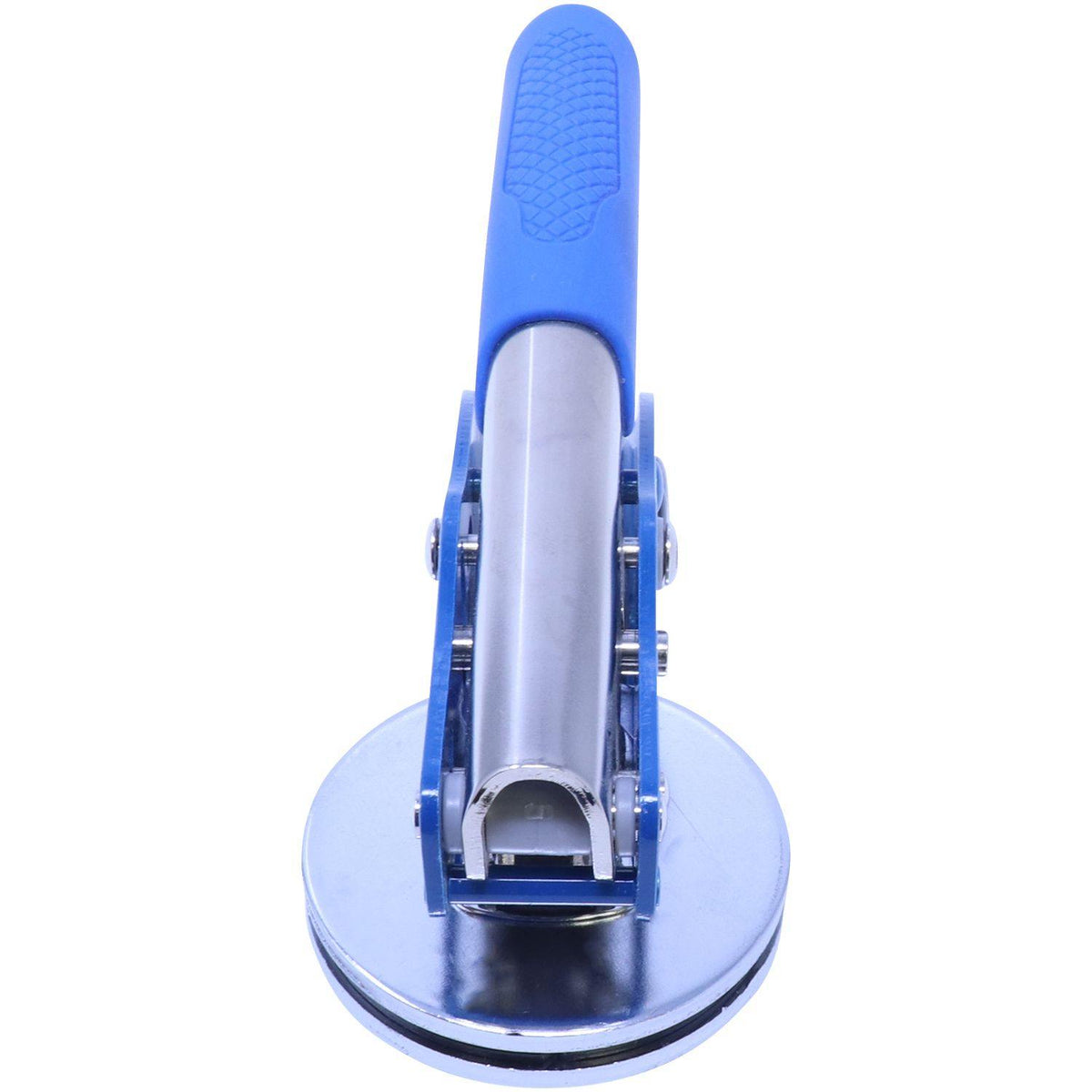 Forester Blue Soft Seal Embosser - Engineer Seal Stamps - Embosser Type_Handheld, Embosser Type_Soft Seal, Type of Use_Professional