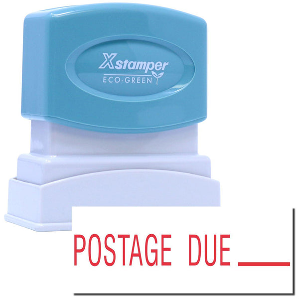 Postage Due Xstamper Stamp