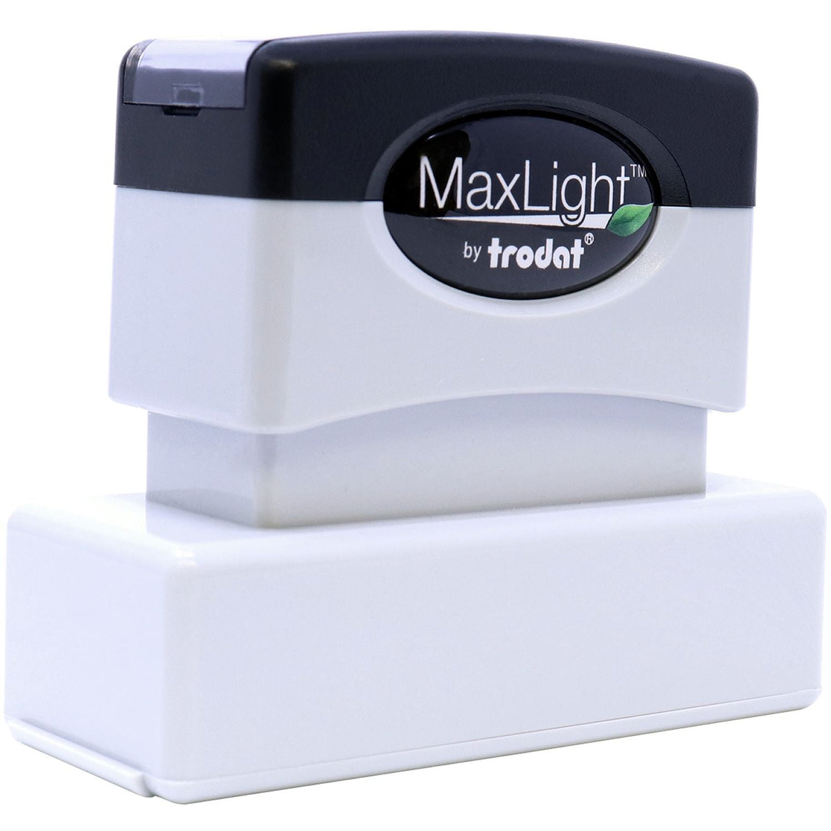 Maxlight Pre Inked Stamp Xl2 145 Front Angle Alt 2