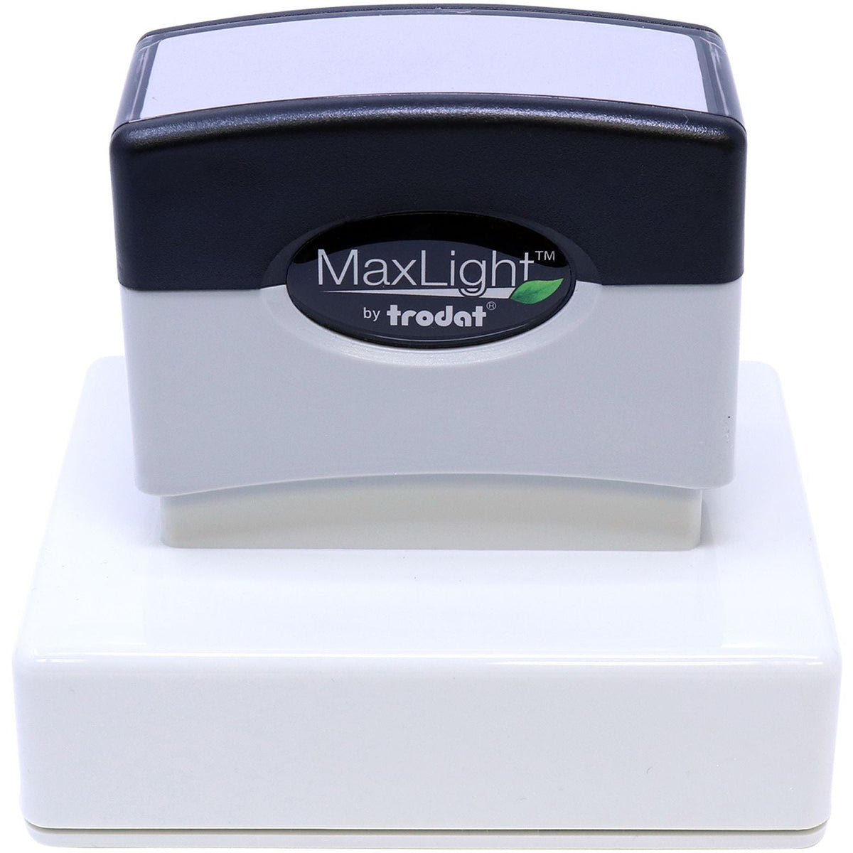 Maxlight Pre Inked Stamp Xl2 145 Top Front Angle Alt 2
