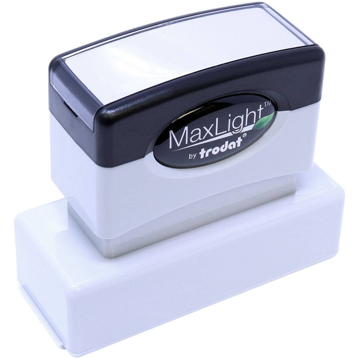 Maxlight Pre Inked Stamp Xl2 145 Top Front Angle