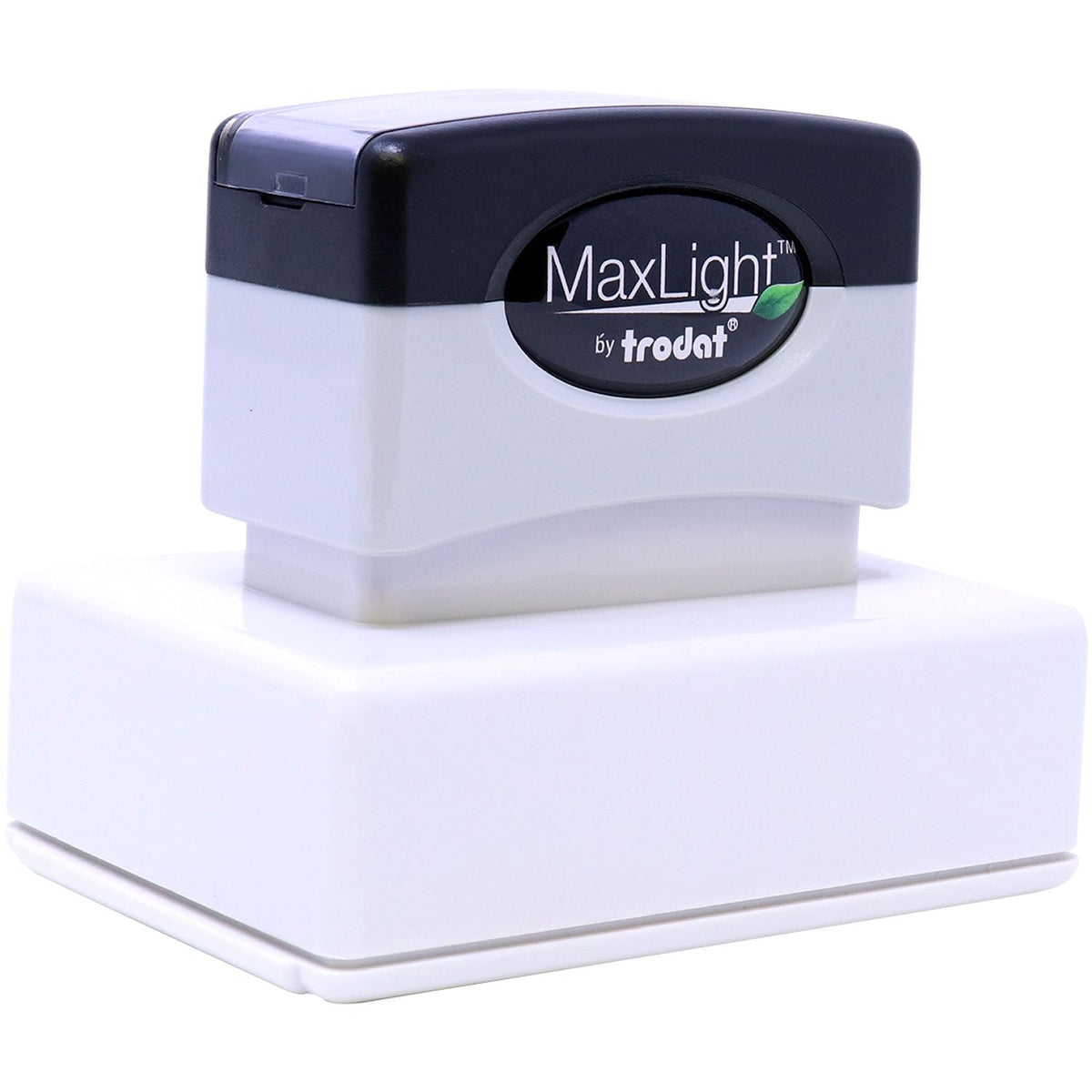 Maxlight Pre Inked Stamp Xl2 165 Front Angle