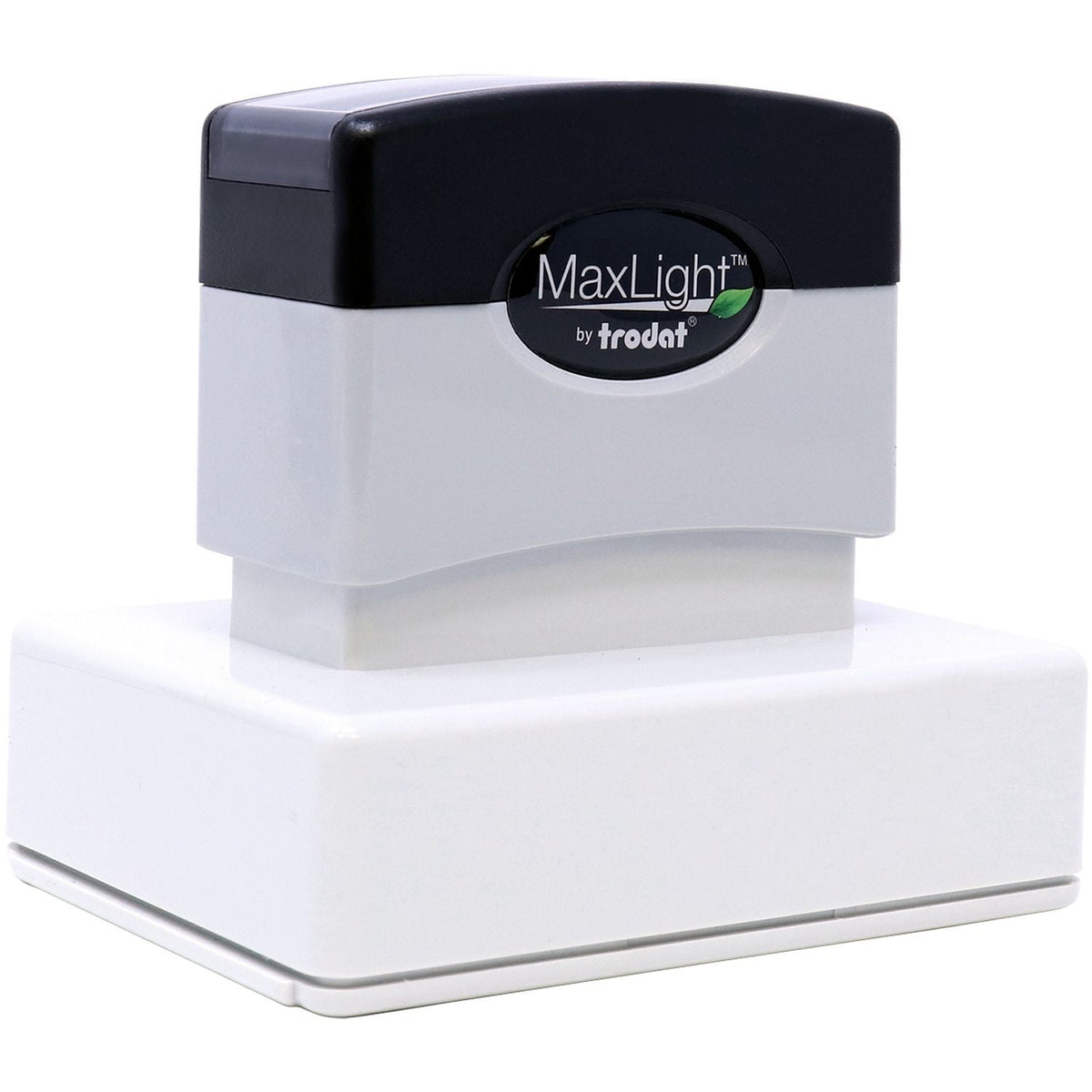Maxlight Pre Inked Stamp Xl2 165 Front Side Angle