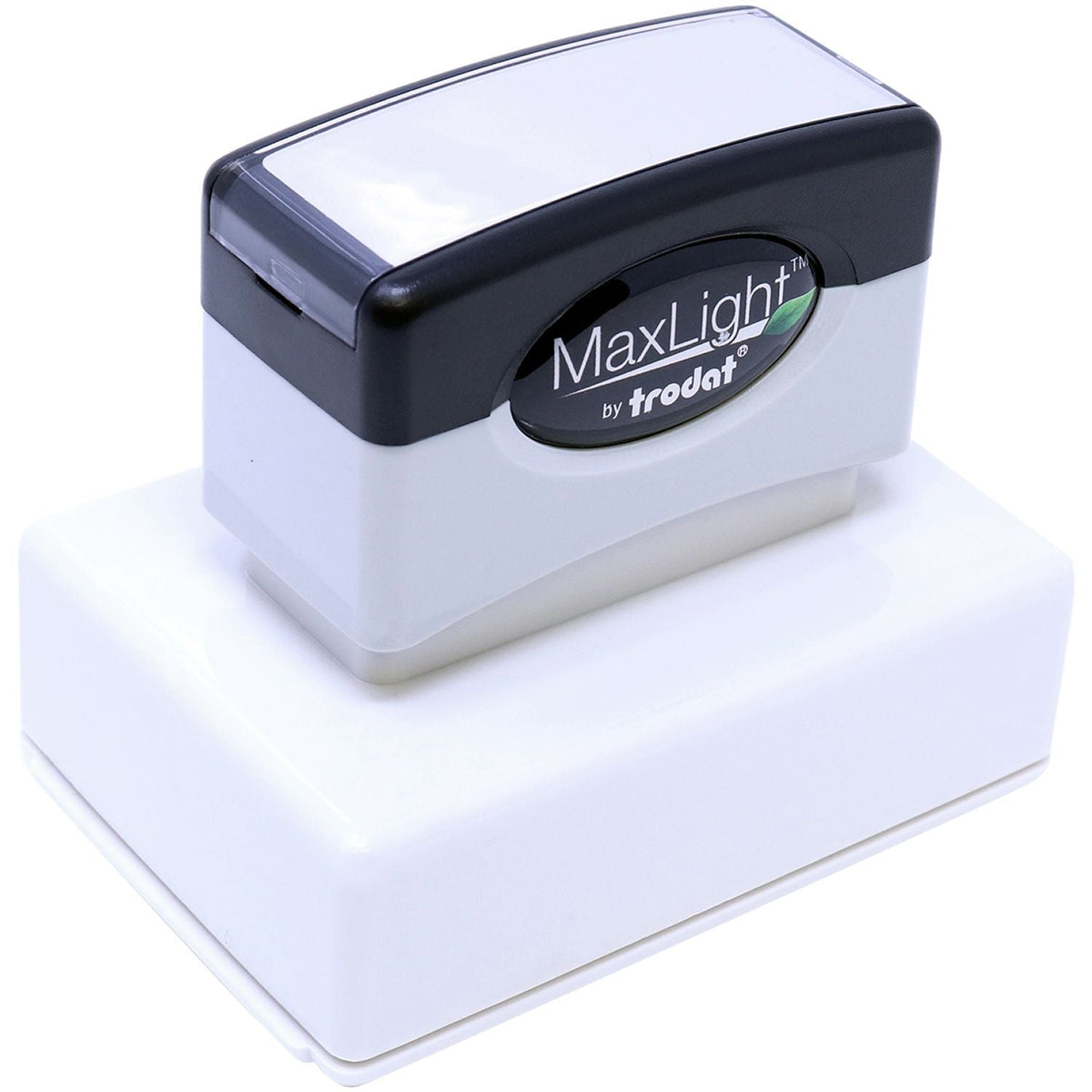 Maxlight Pre Inked Stamp Xl2 165 Top Front Angle