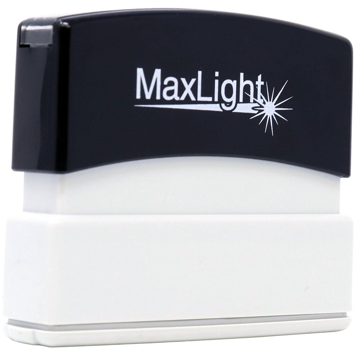 Maxlight Pre Inked Stamp Xl2 55 Front Angle Alt 2