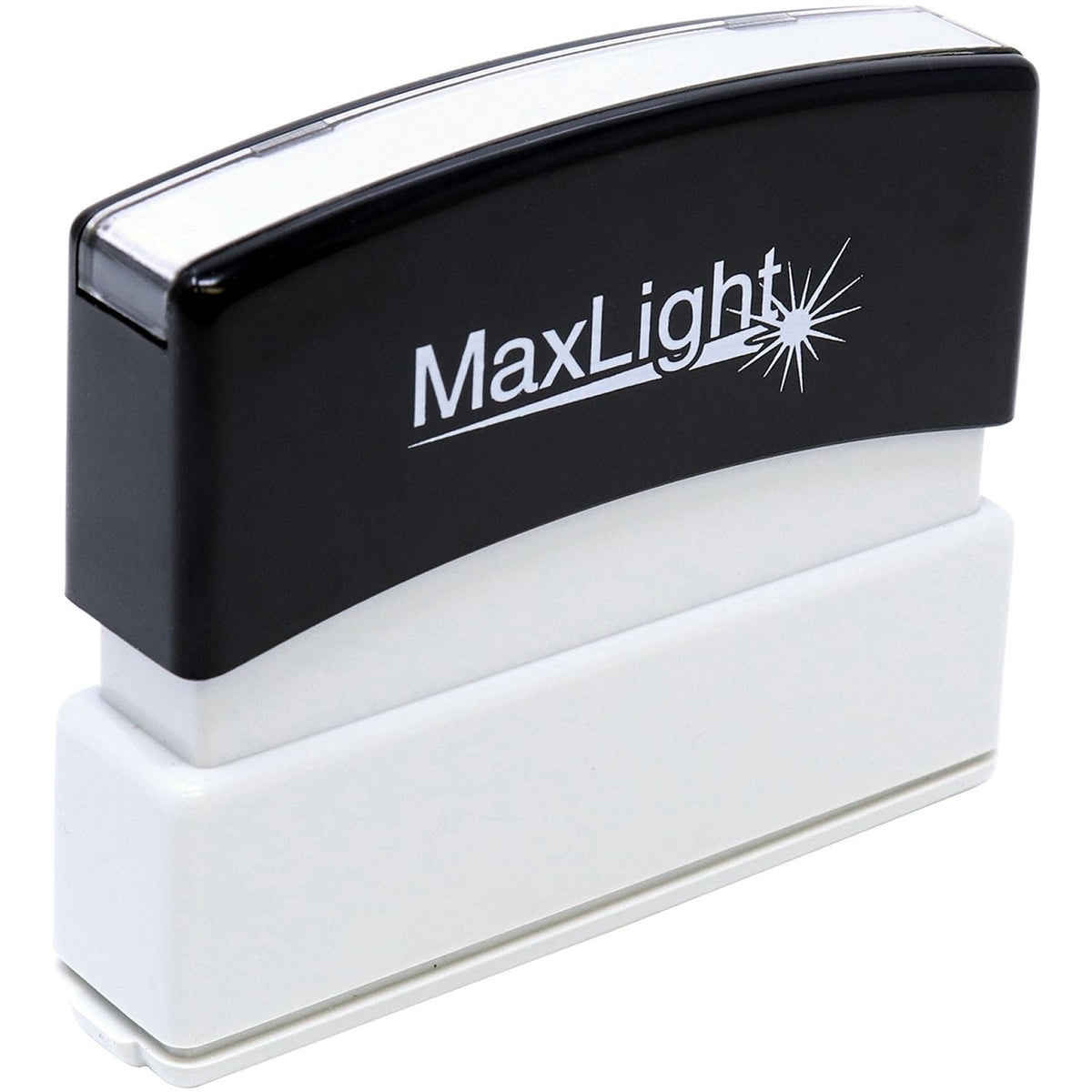 Maxlight Pre Inked Stamp Xl2 55 Front Angle