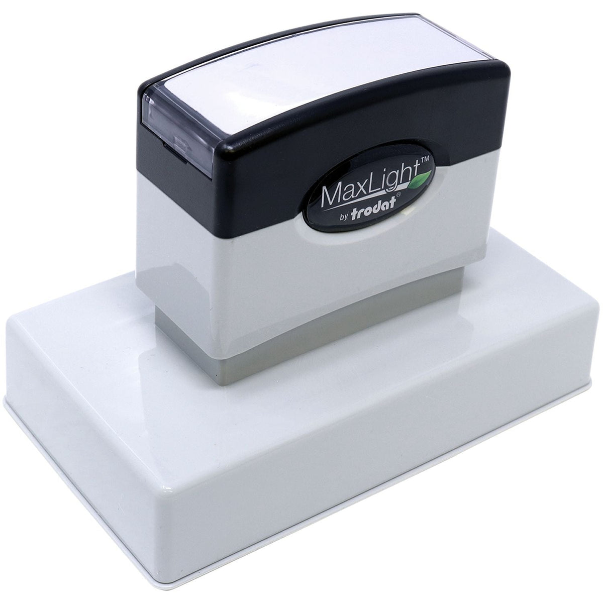 Maxlight Pre Inked Stamp Xl2 750 Top Front Side Angle