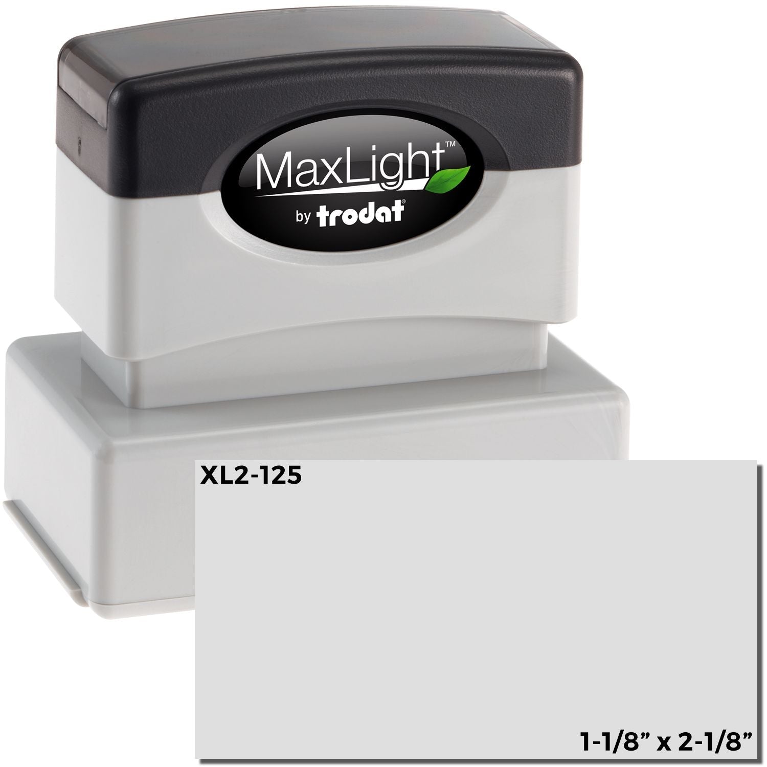 Maxlight Xl2 125 Pre Inked Stamp 1 X 2 Main Image