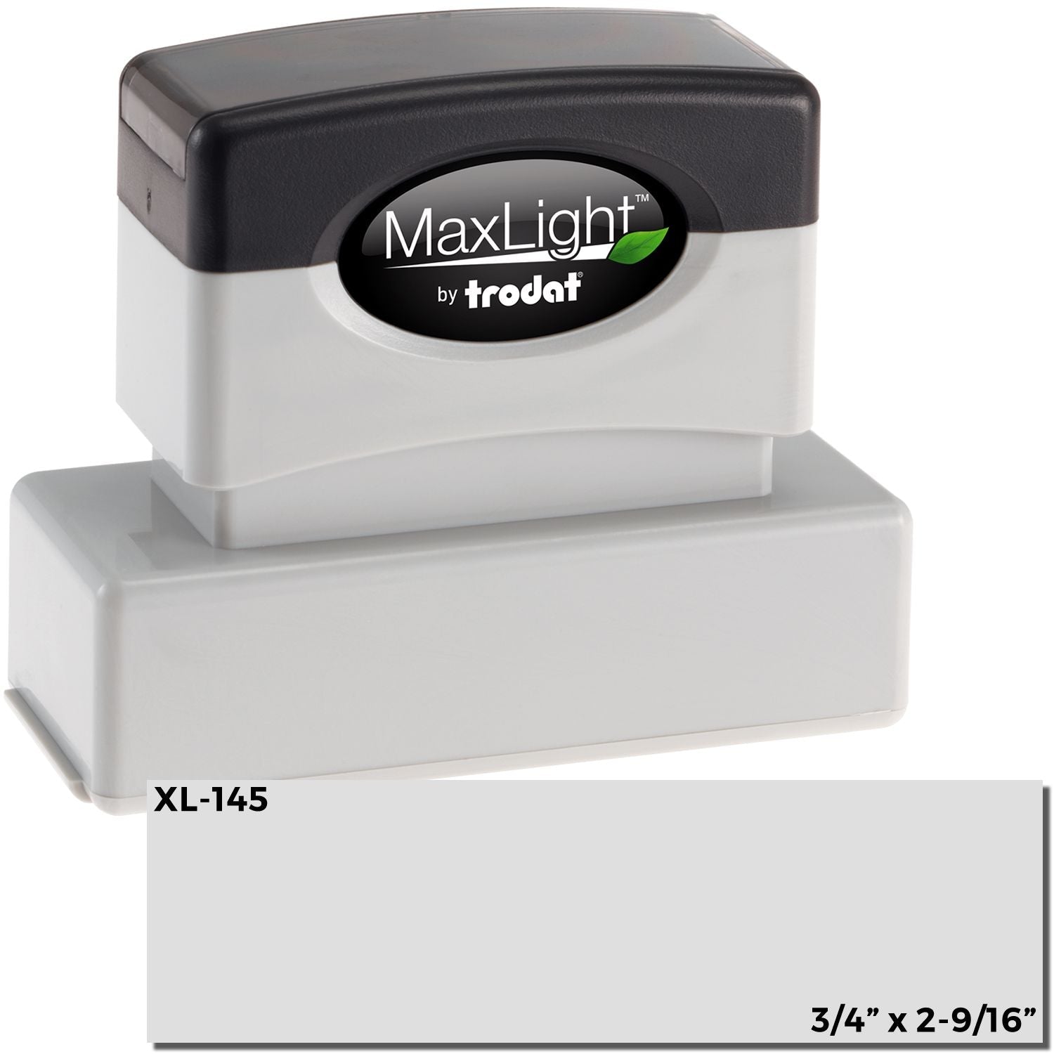 Maxlight Xl2 145 Pre Inked Stamp 5 8 X 2 3 8 Main Image
