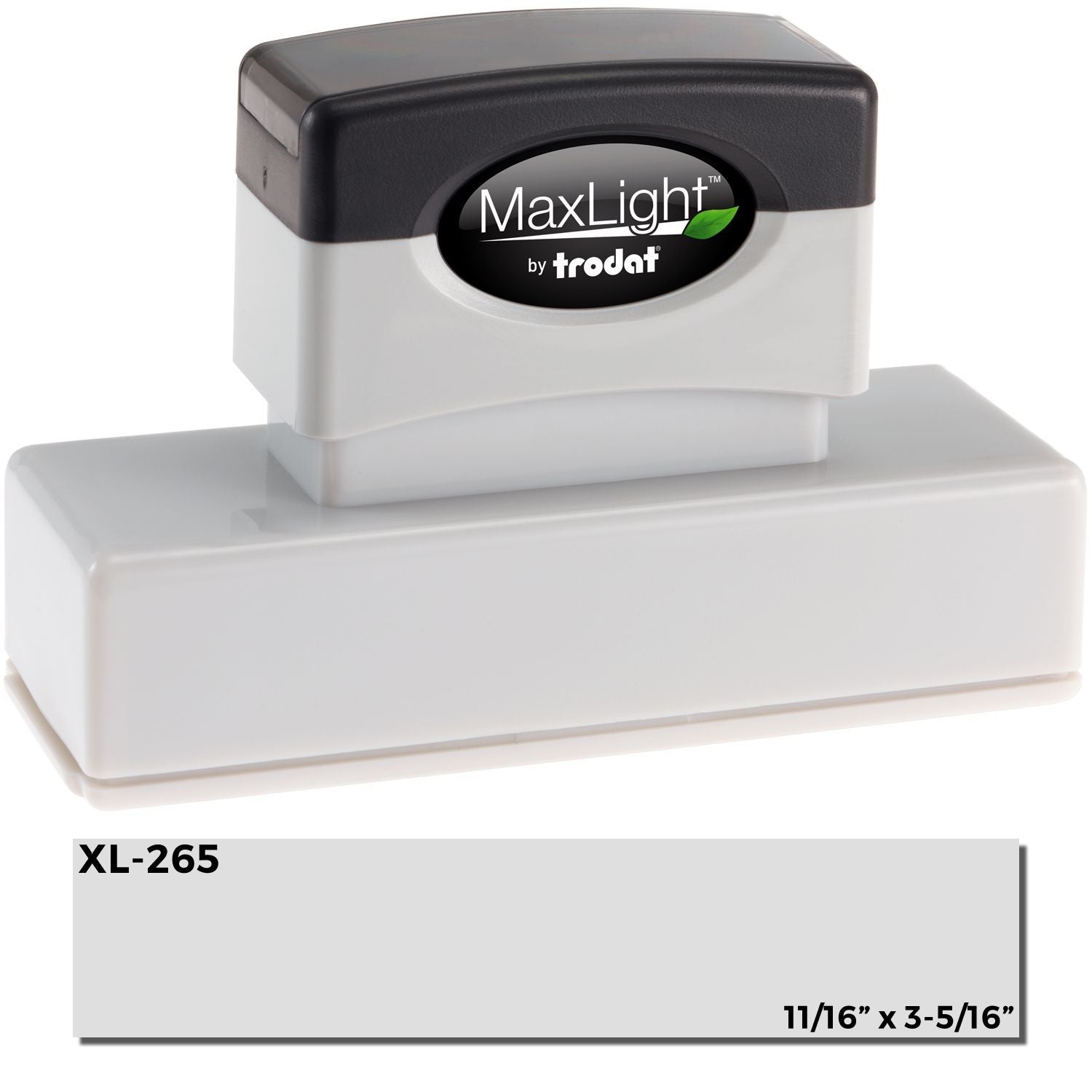Maxlight Xl2 265 Pre Inked Stamp 11 16 X 3 5 16 Main Image