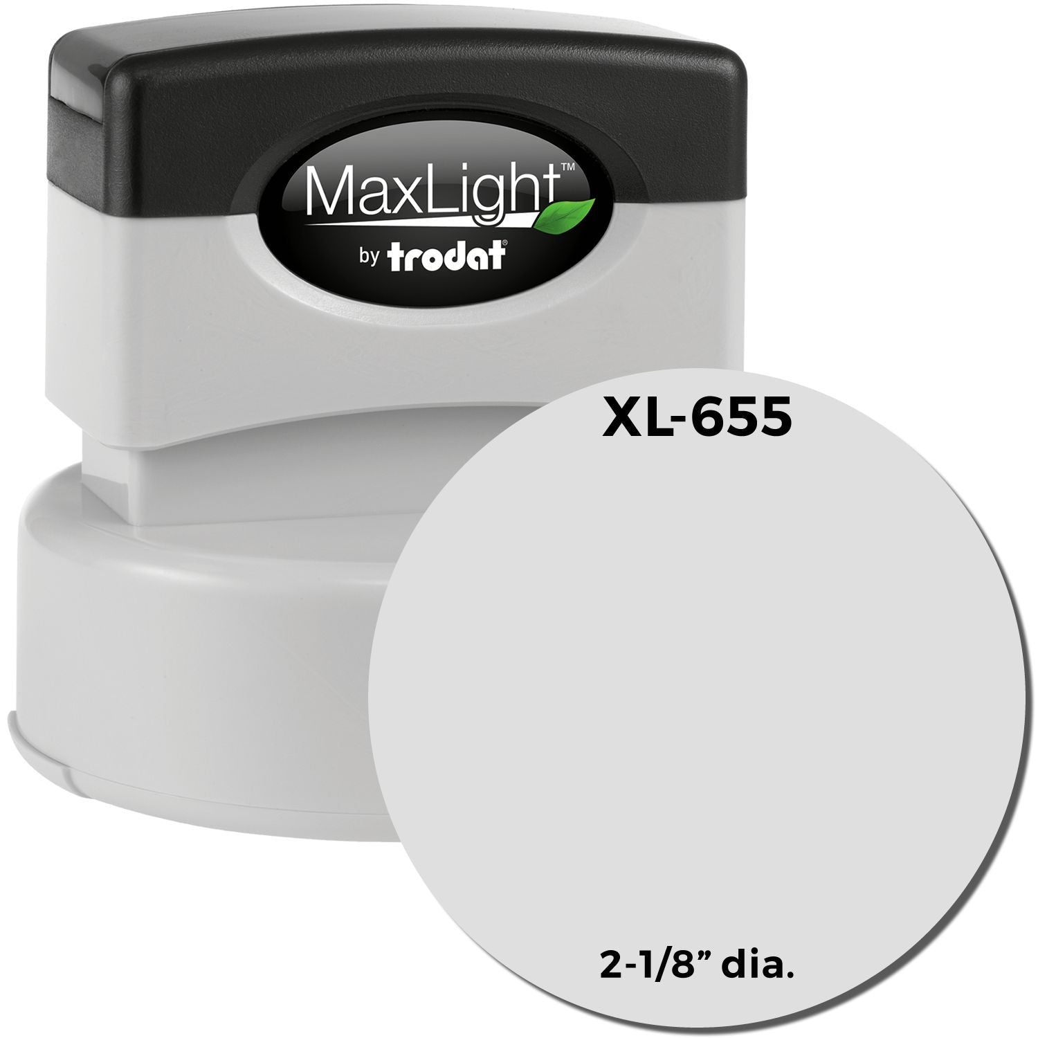 Maxlight Xl2 655 Pre Inked Stamp 2 Diameter Main Image