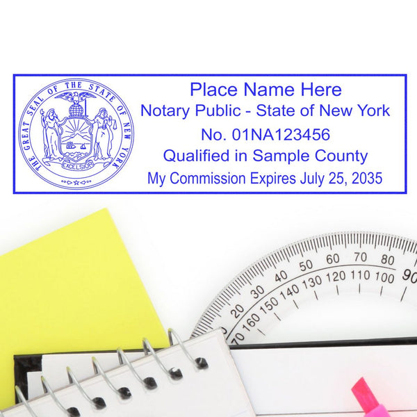 Super Slim New York Notary Public Stamp NY Notary Stamp ESS
