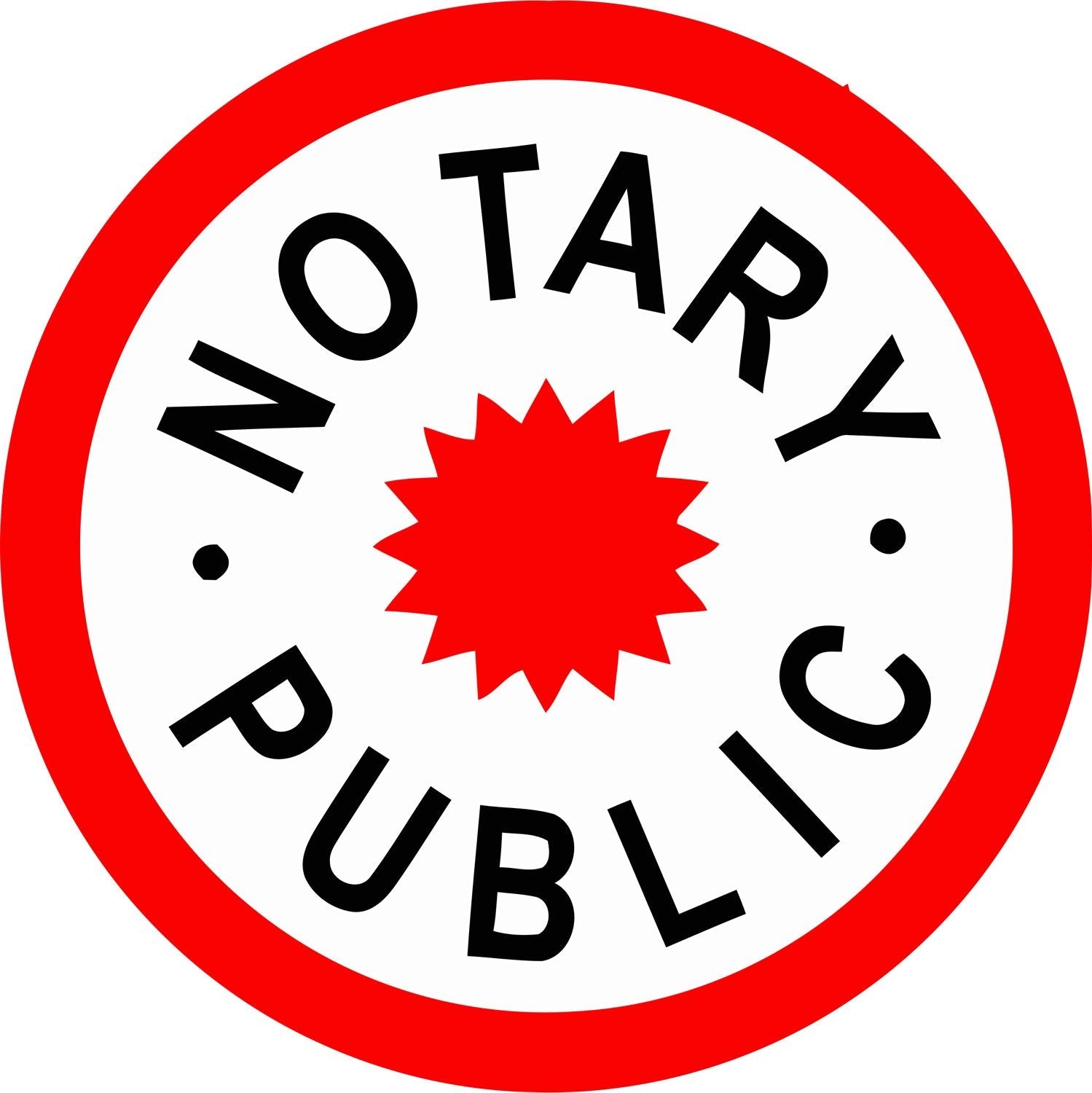 Notary Public Decal 1020 Main Image
