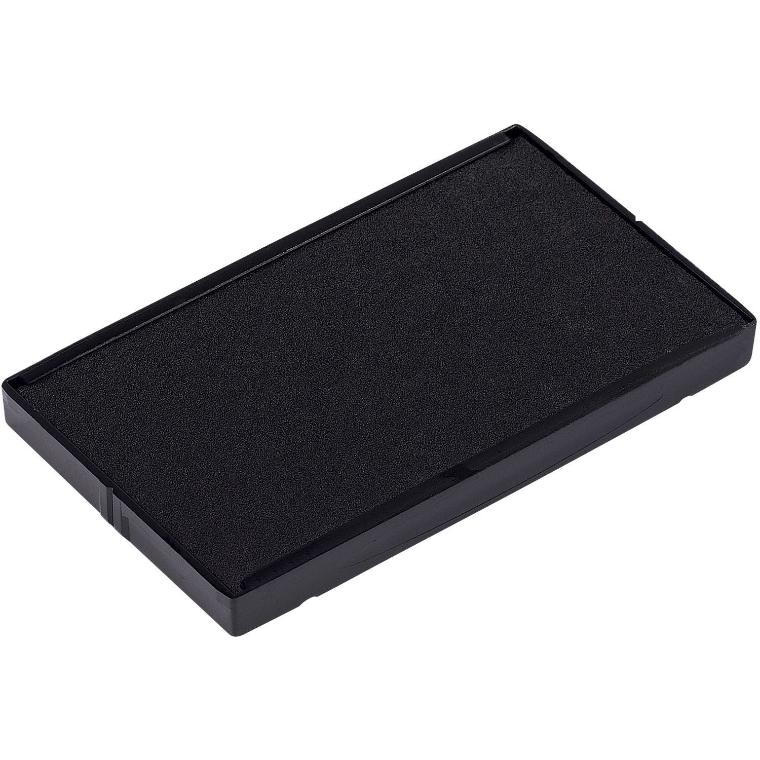One Color Replacement Ink Pad for 4926 and 4726 Trodat Stamps, black rectangular ink pad in a plastic casing.