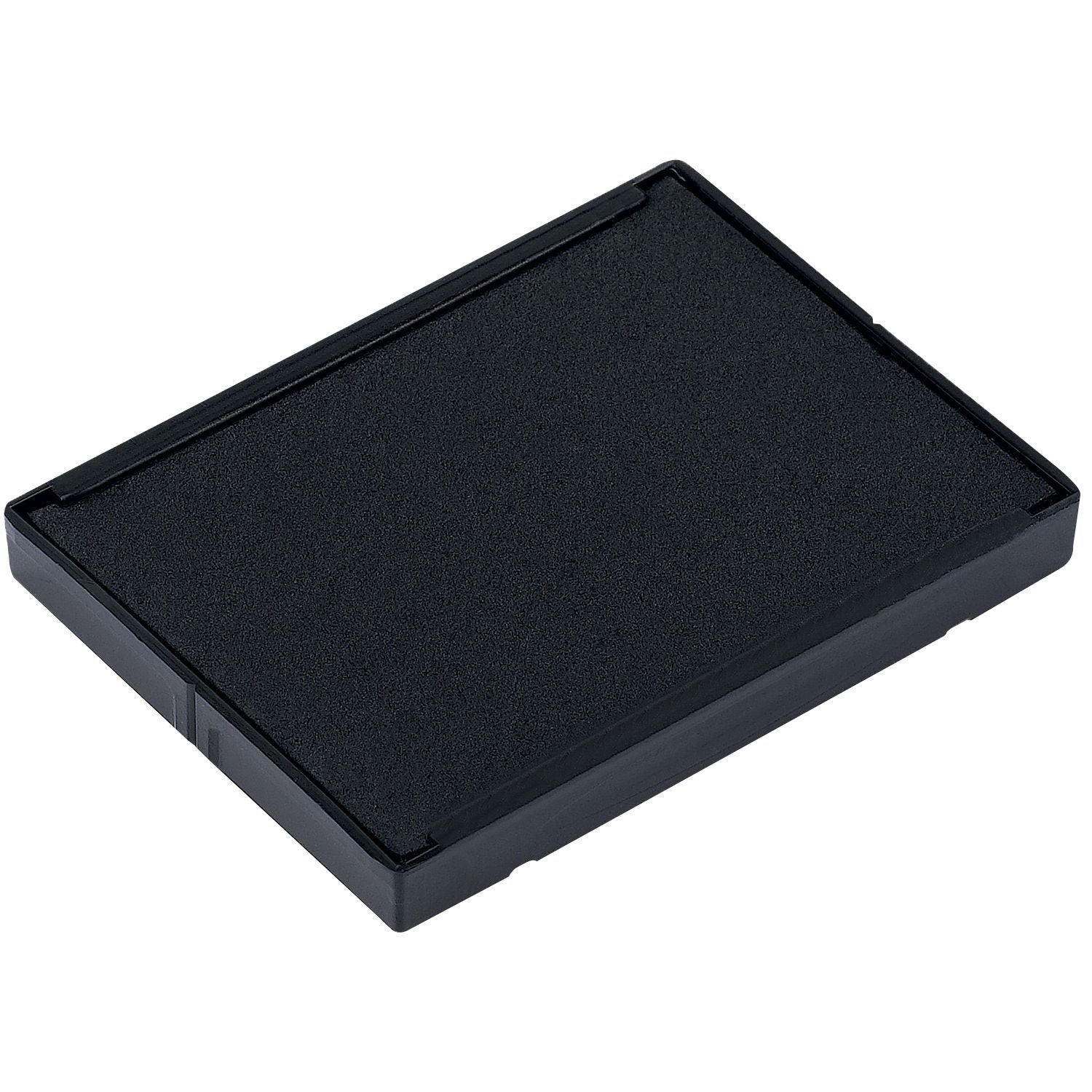 One Color Replacement Ink Pad for 4928, 4958 Trodat Stamps in black, shown in a rectangular shape with a black ink surface.